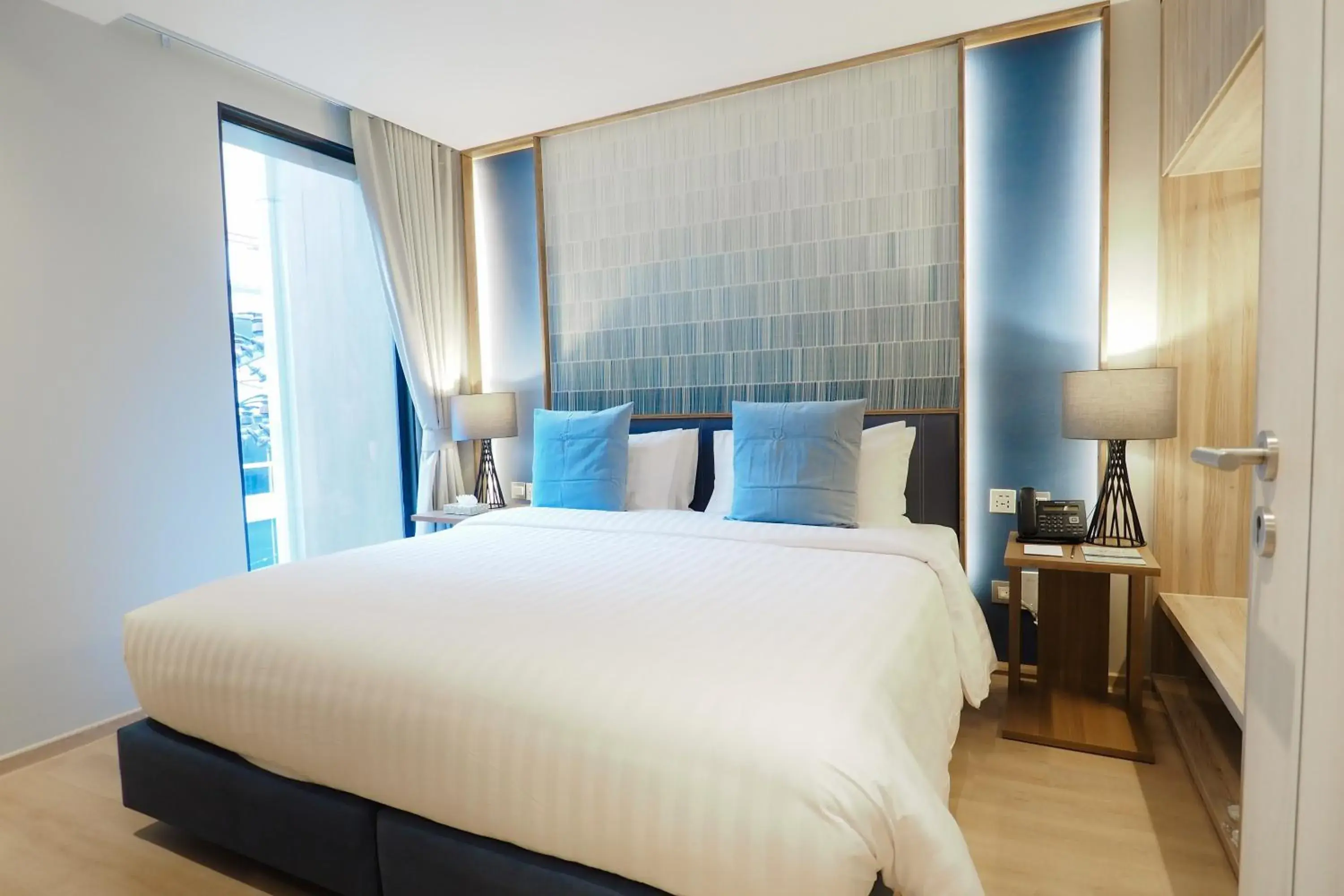 Bedroom, Bed in The Quarter Phromphong by UHG Bedroom, Bed in The Quarter Phromphong by UHG
