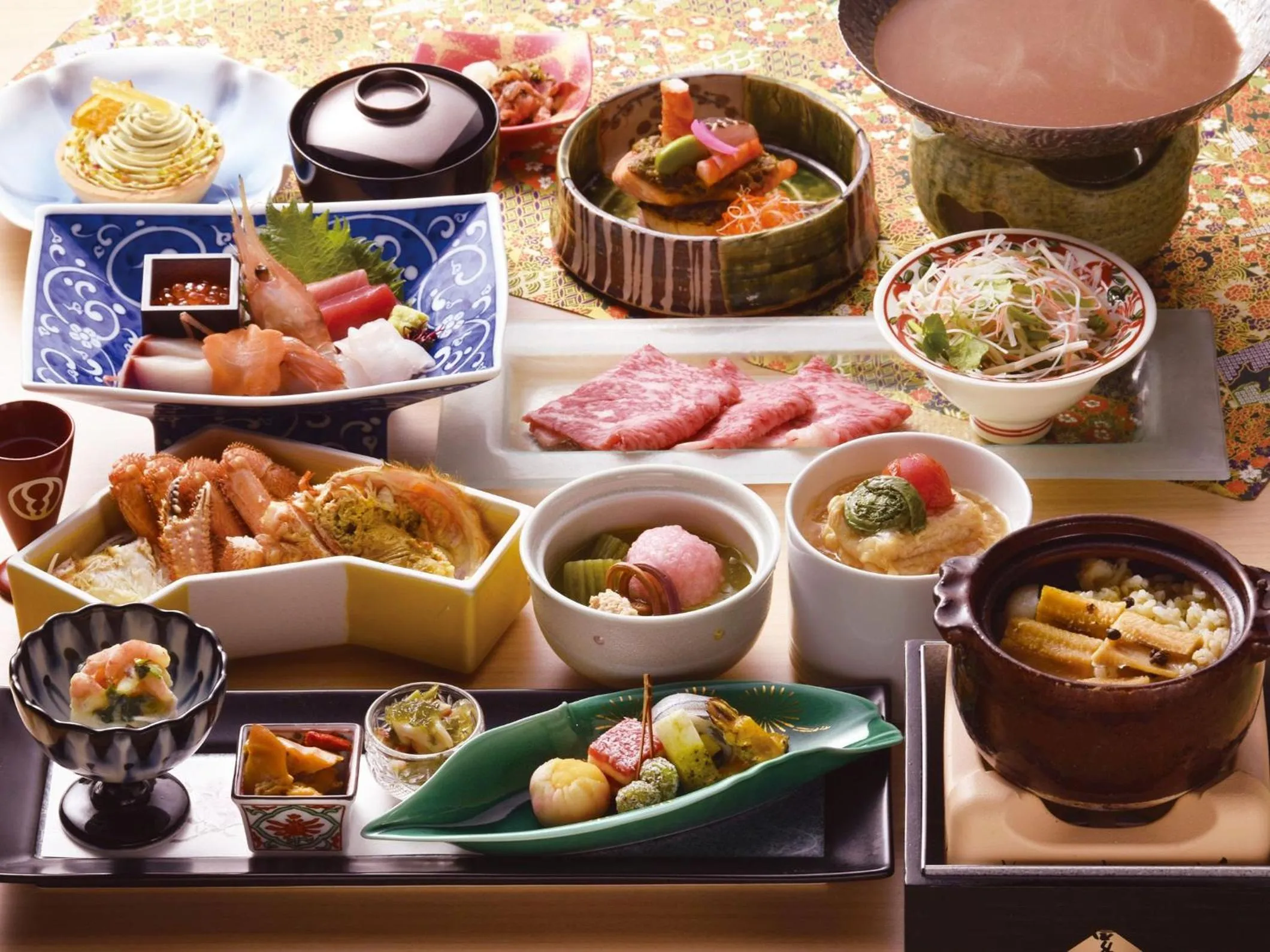 Dinner in Dai-ichi Takimotokan