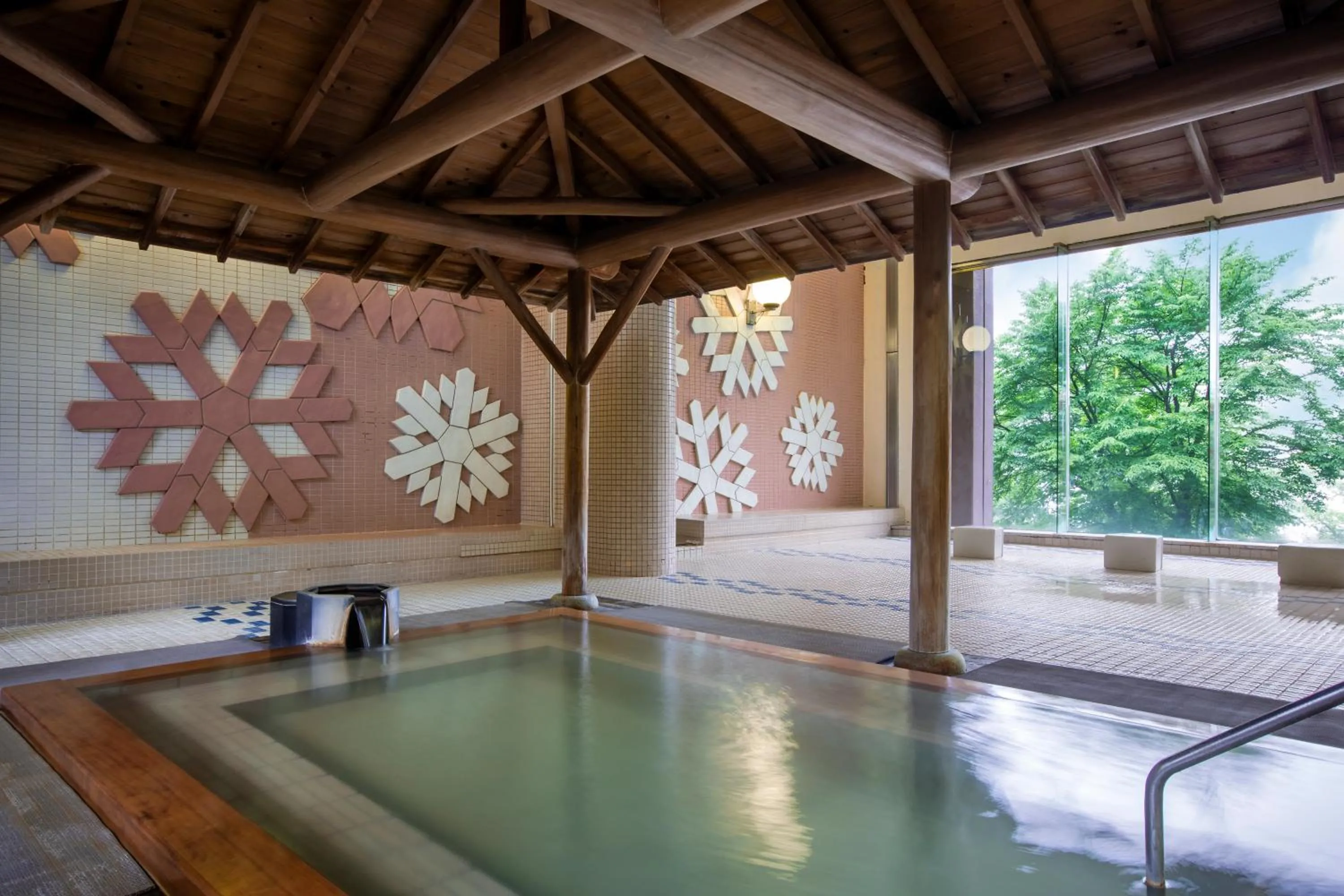 Hot Spring Bath in Dai-ichi Takimotokan