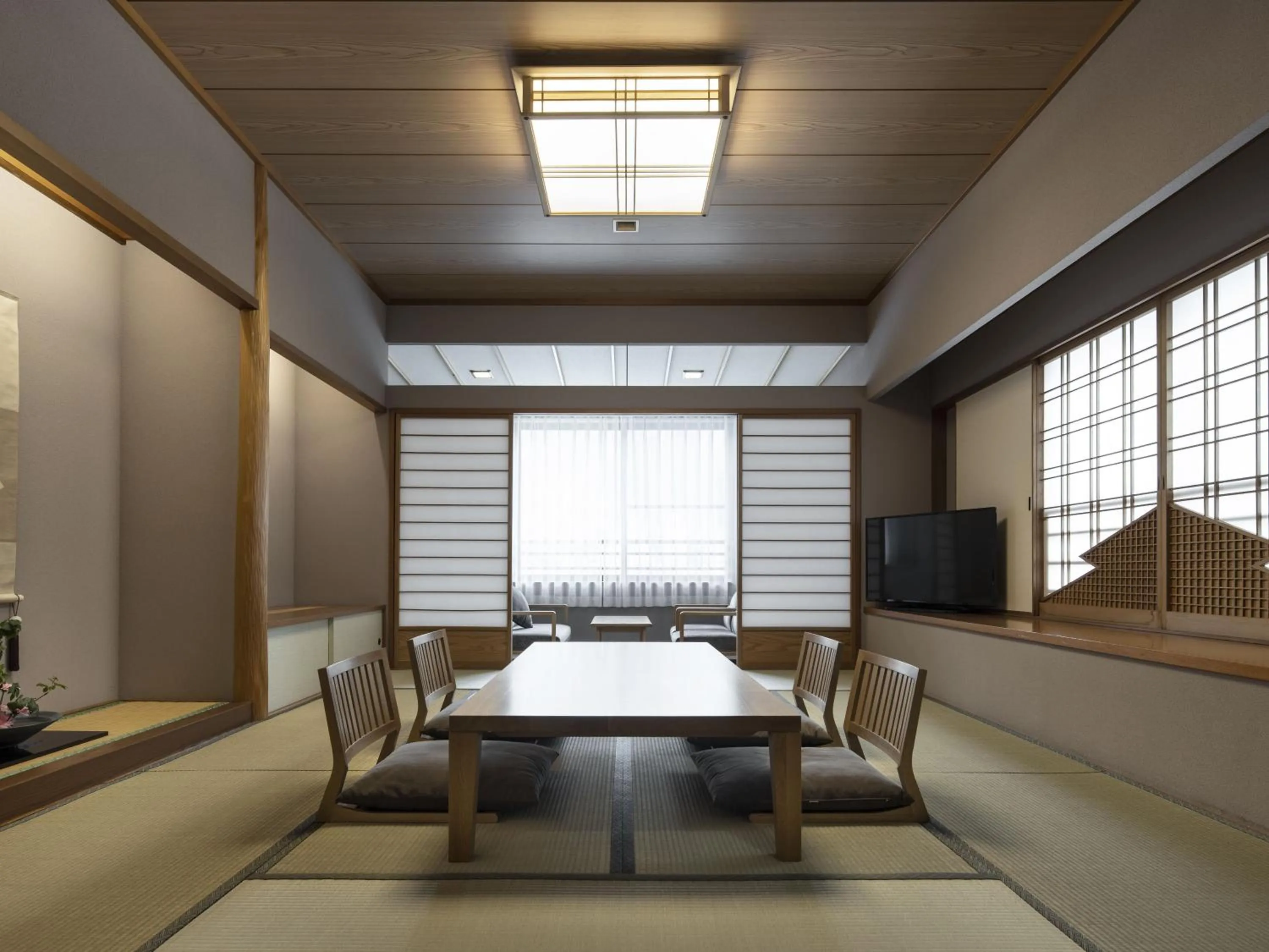 Photo of the whole room in Dai-ichi Takimotokan