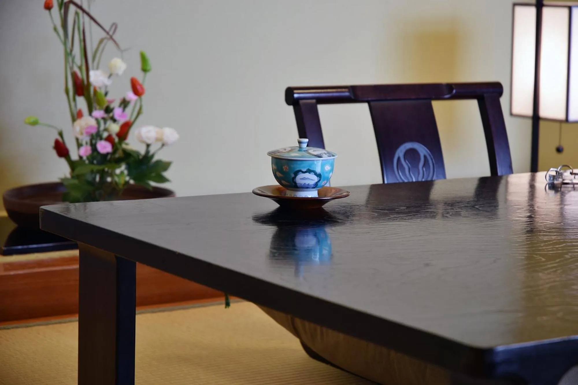 Photo of the whole room in Dai-ichi Takimotokan