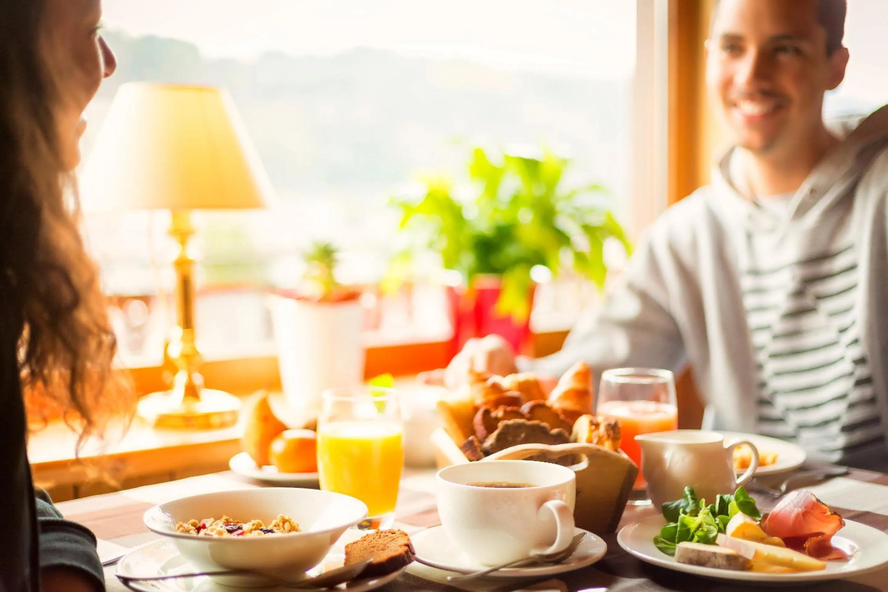 Breakfast in Hotel & Spa Le Dahu