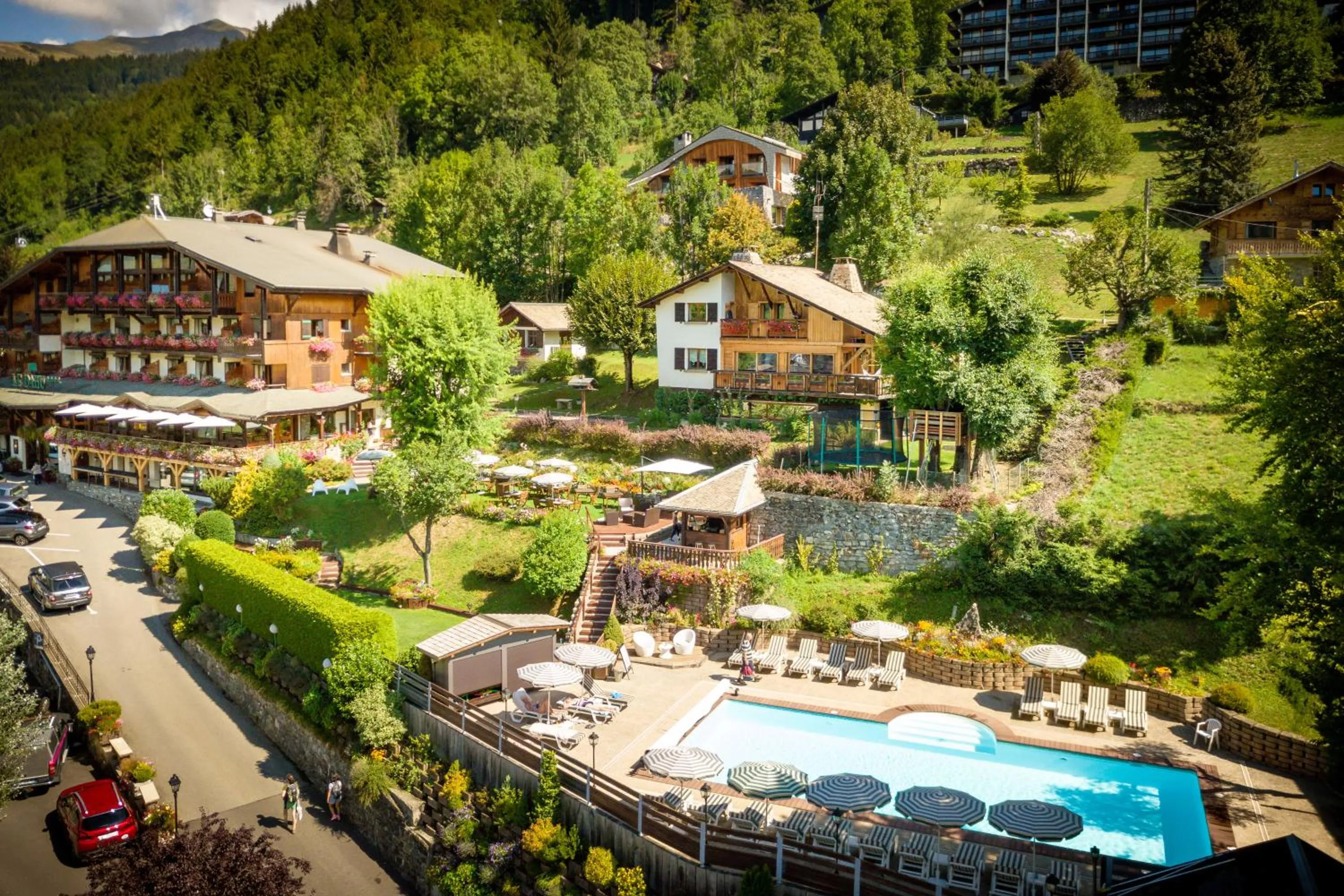 Bird's eye view in Hotel & Spa Le Dahu