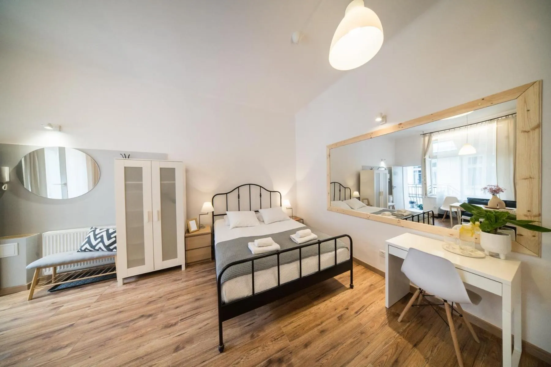 Bed in Roller Aparthotel