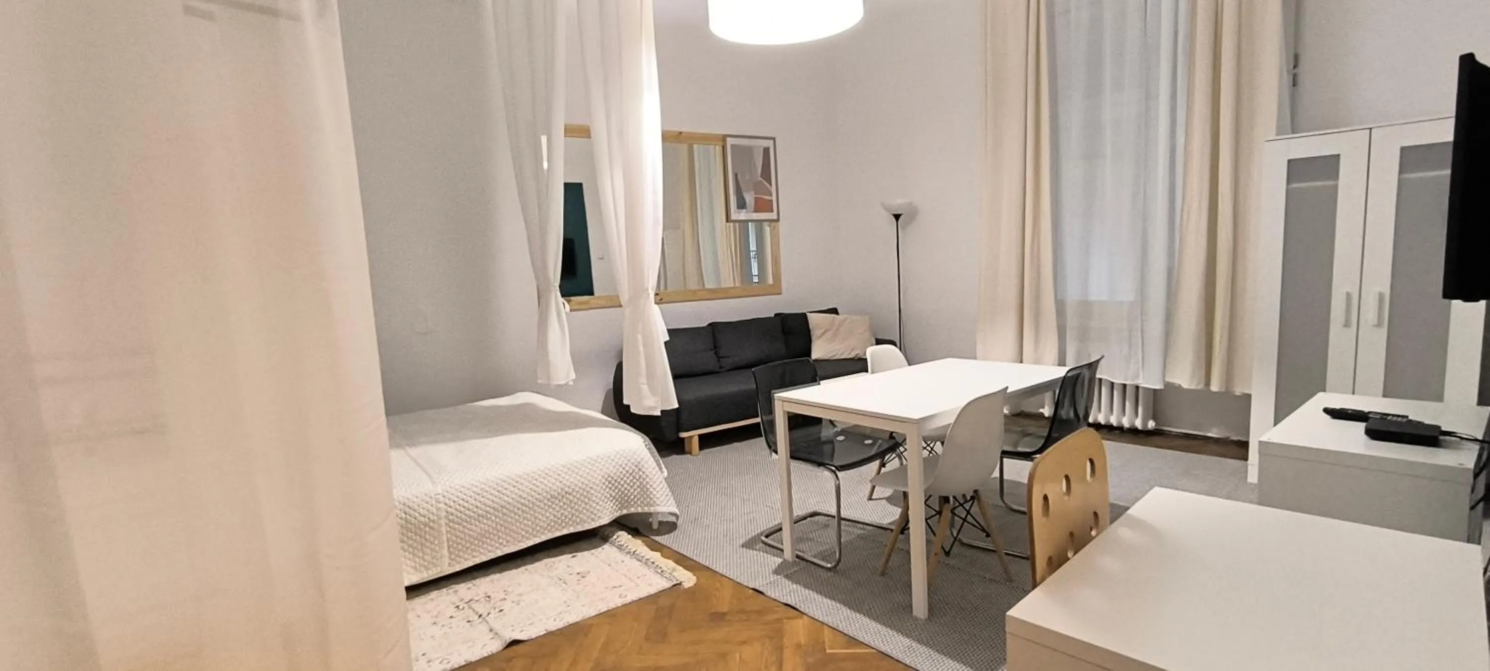 Bed in Roller Aparthotel