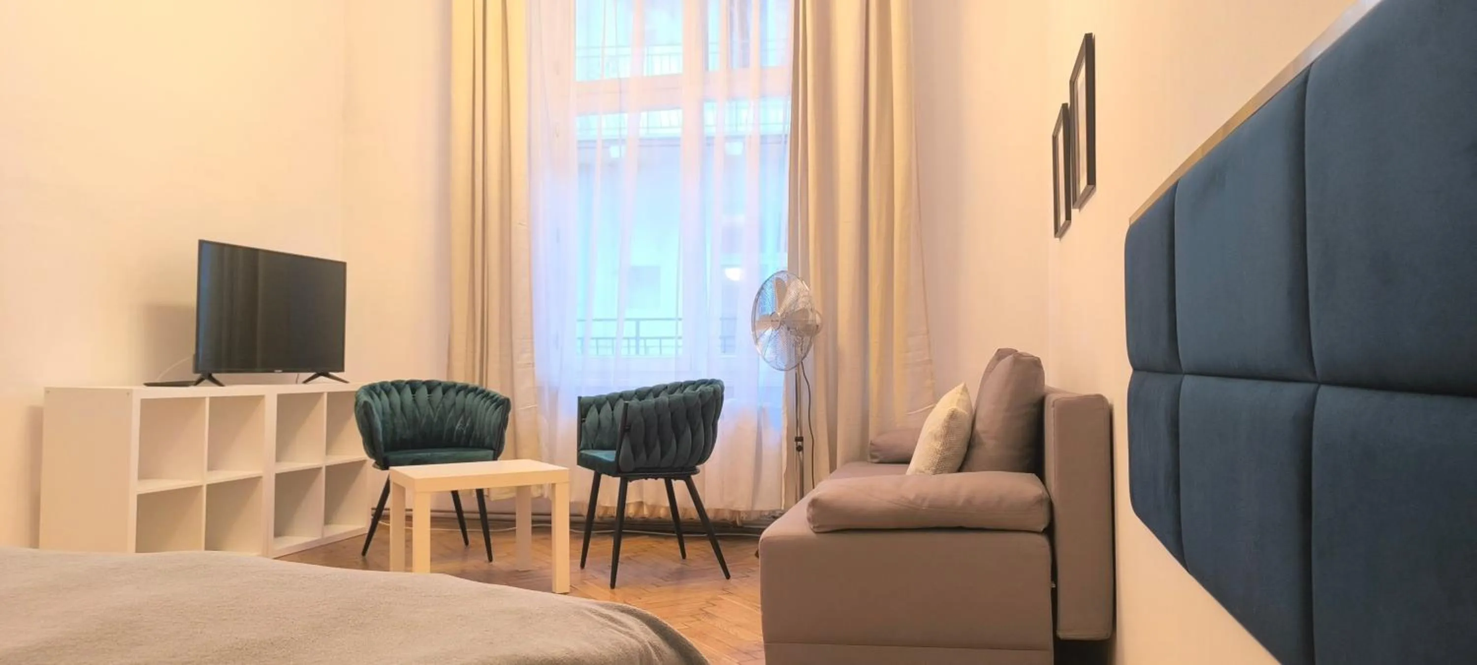 Bed in Roller Aparthotel