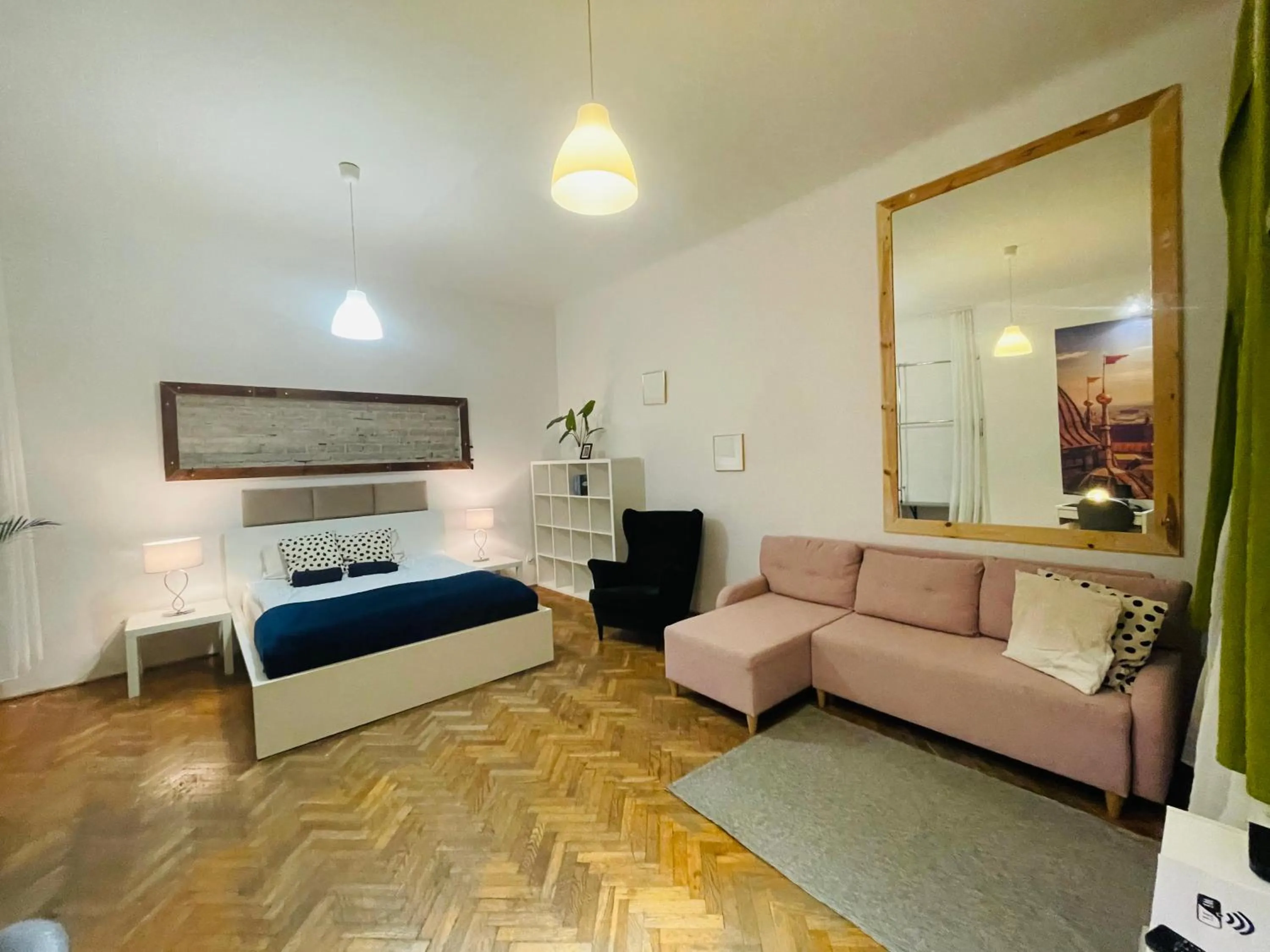 Bed in Roller Aparthotel