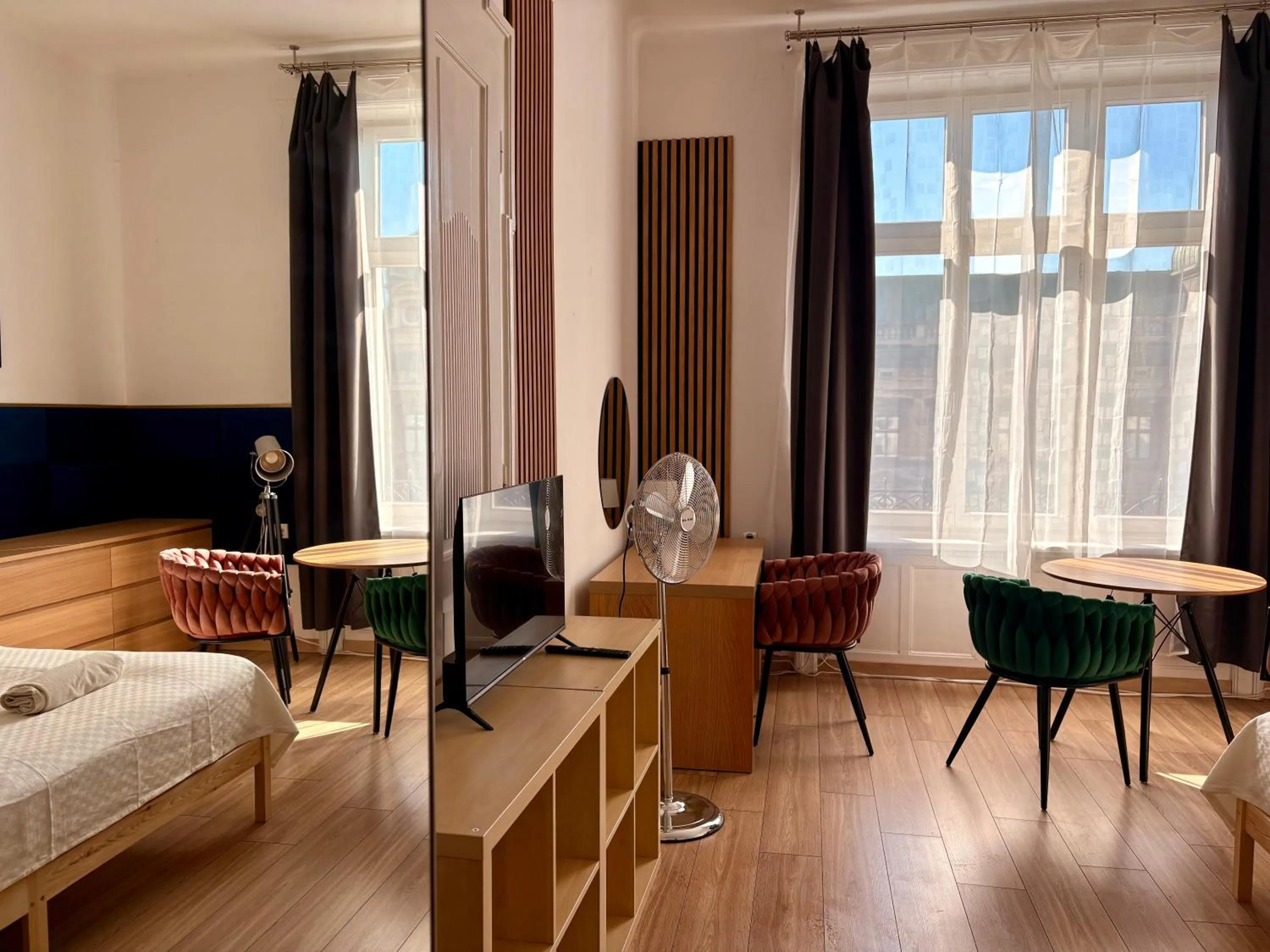 Bed in Roller Aparthotel