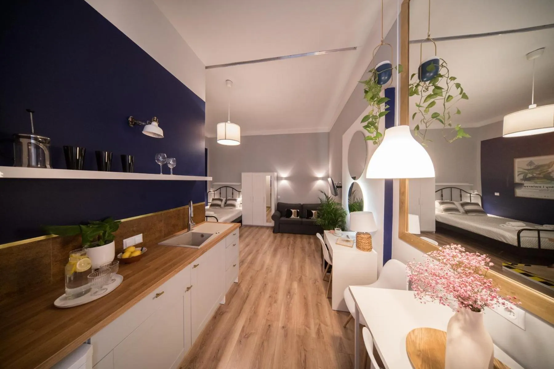 Kitchen or kitchenette in Roller Aparthotel