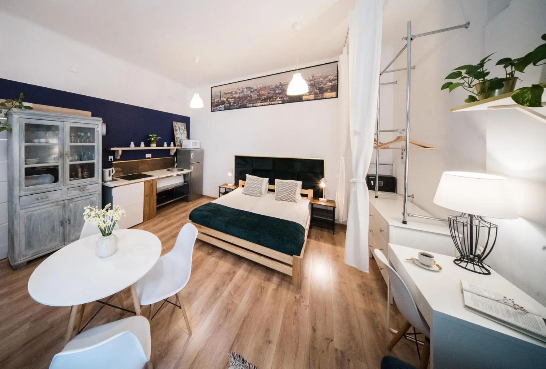 Bed in Roller Aparthotel