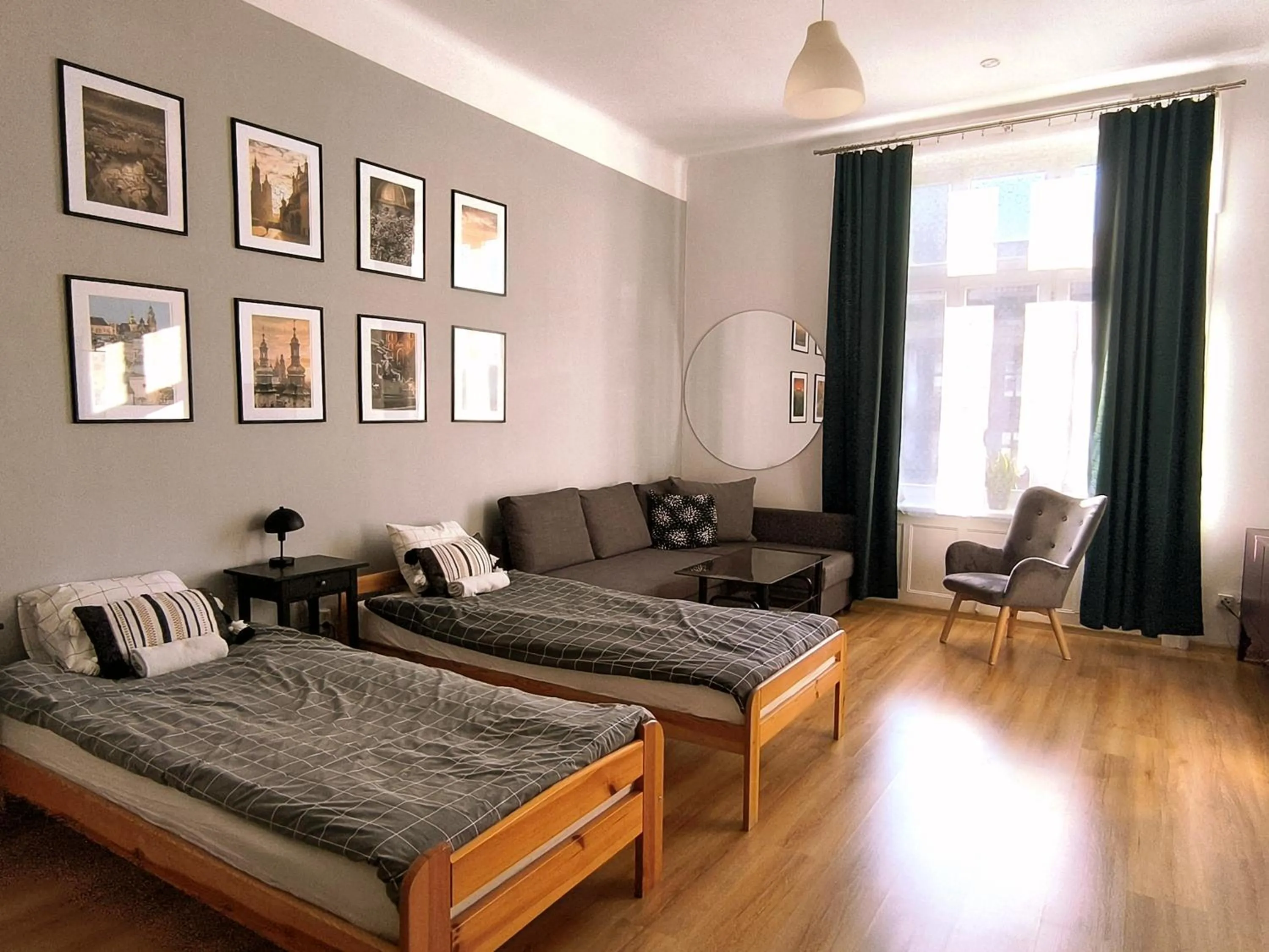 Bed in Roller Aparthotel