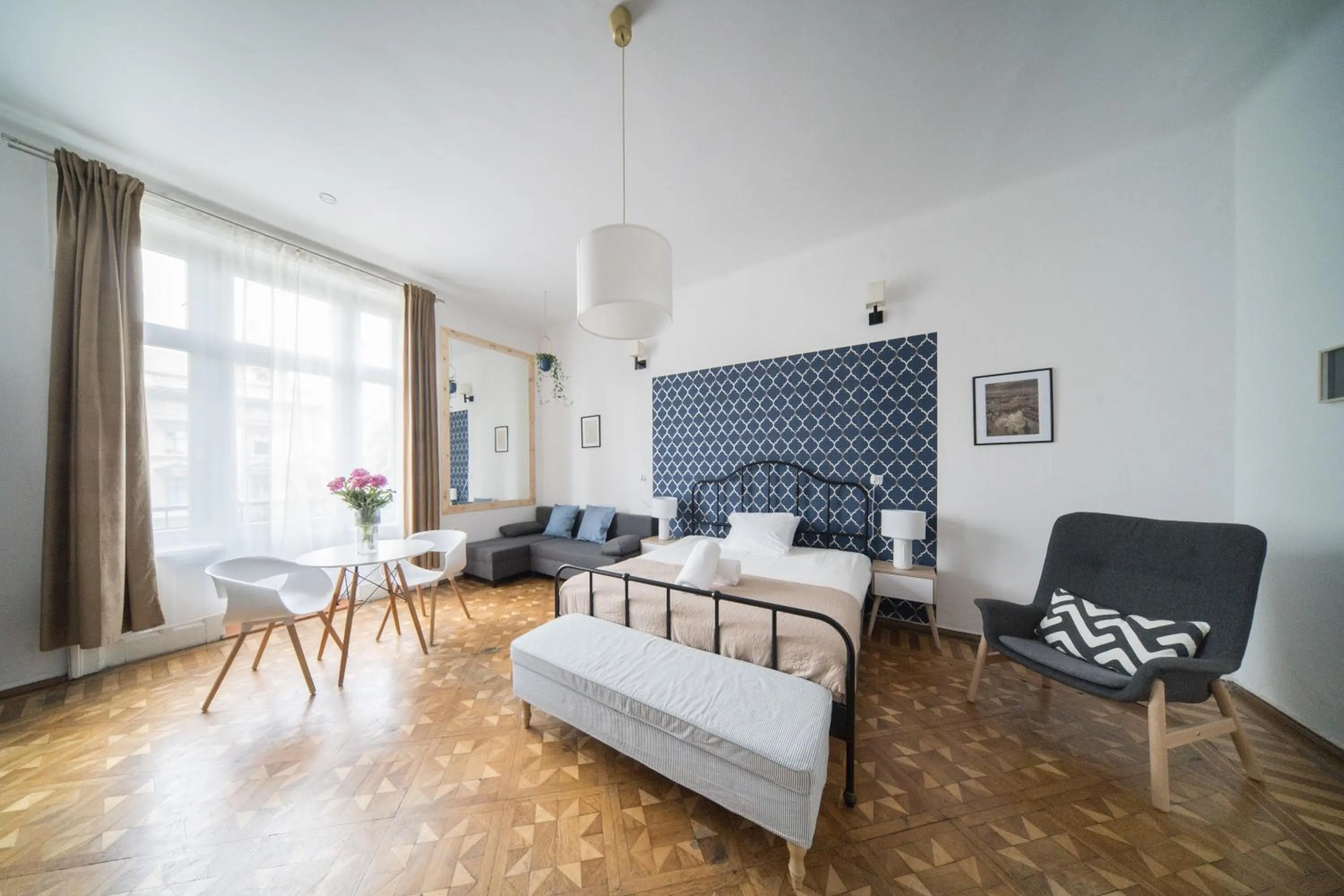 Bed in Roller Aparthotel