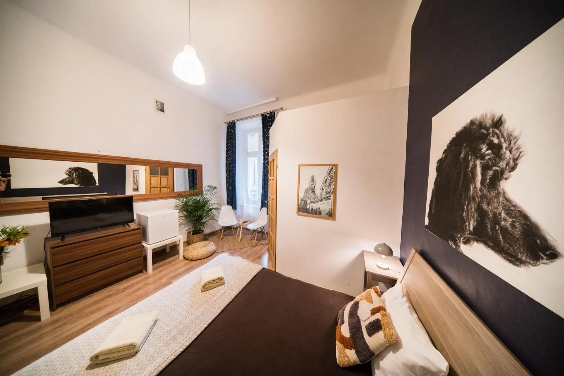 Bed in Roller Aparthotel