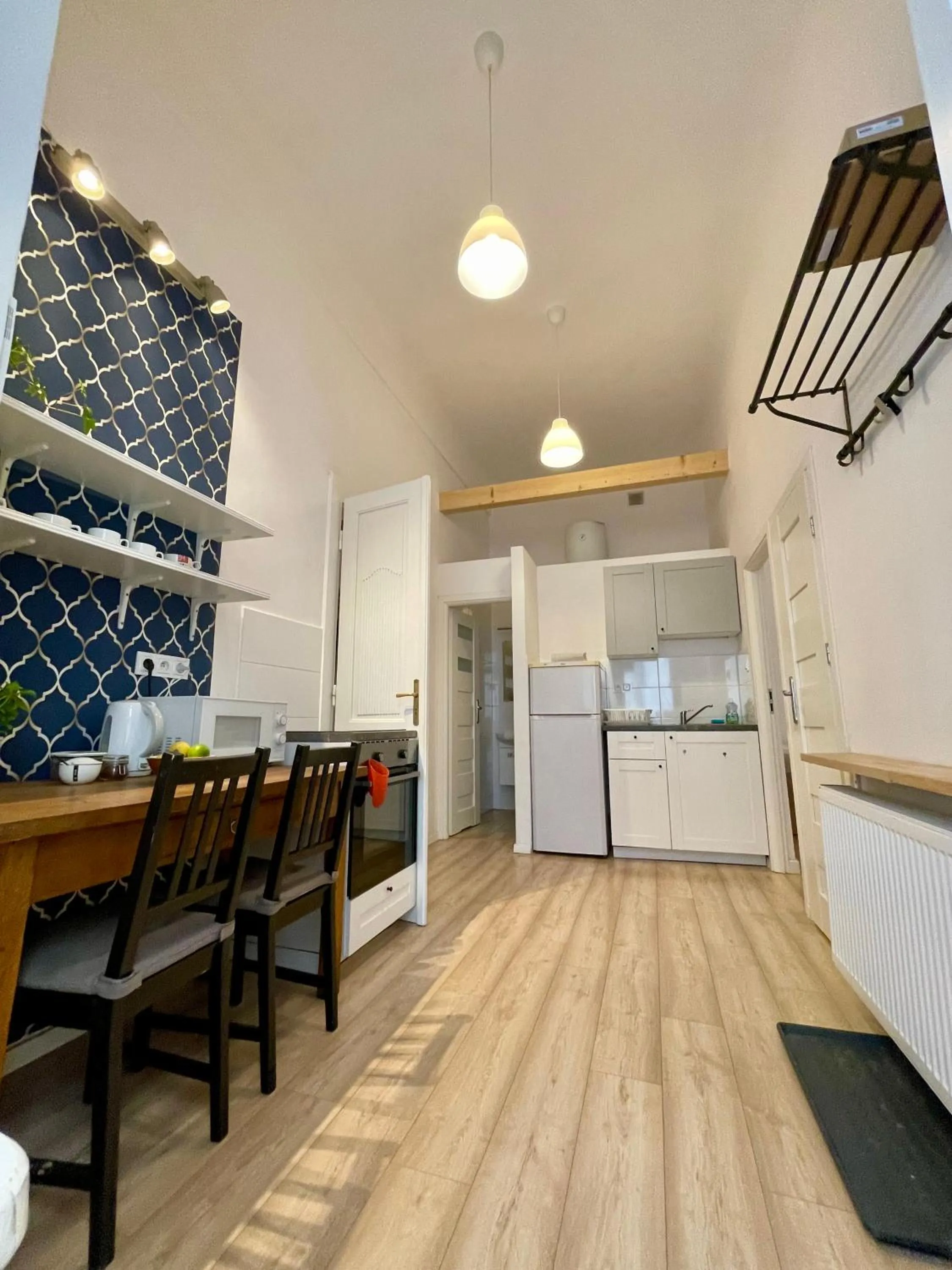 Kitchen or kitchenette in Roller Aparthotel