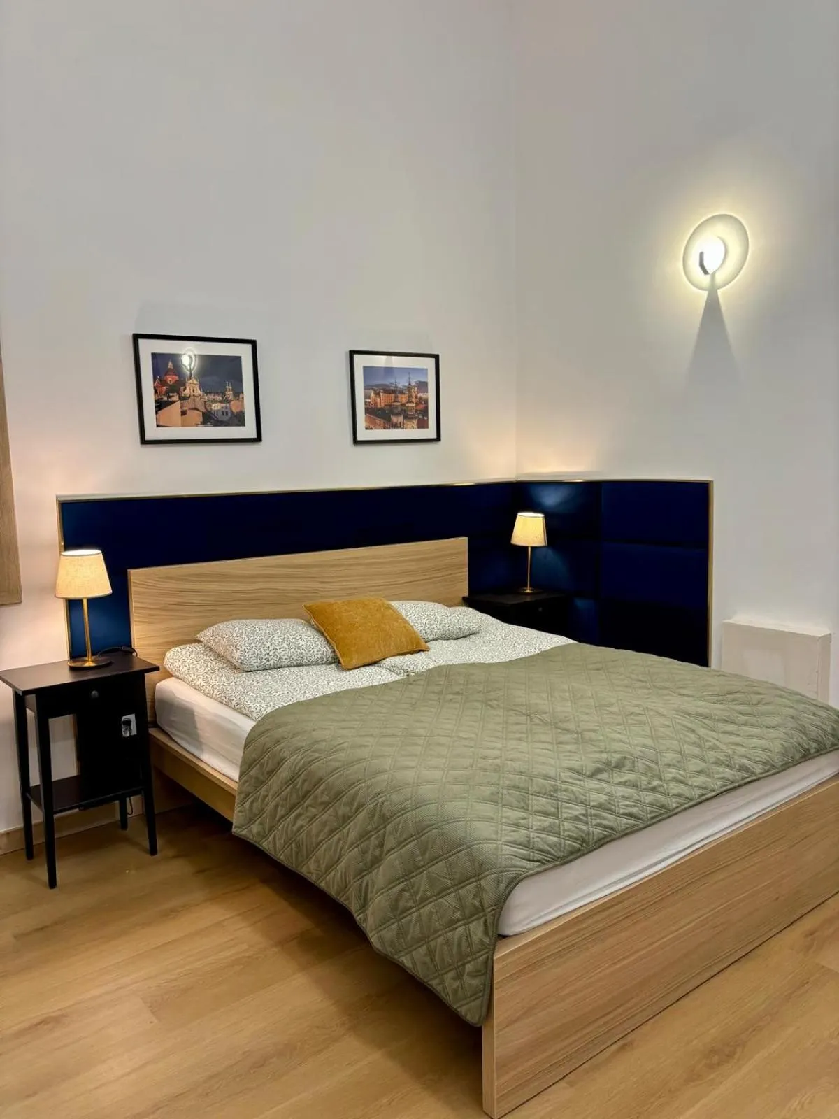 Bed in Roller Aparthotel