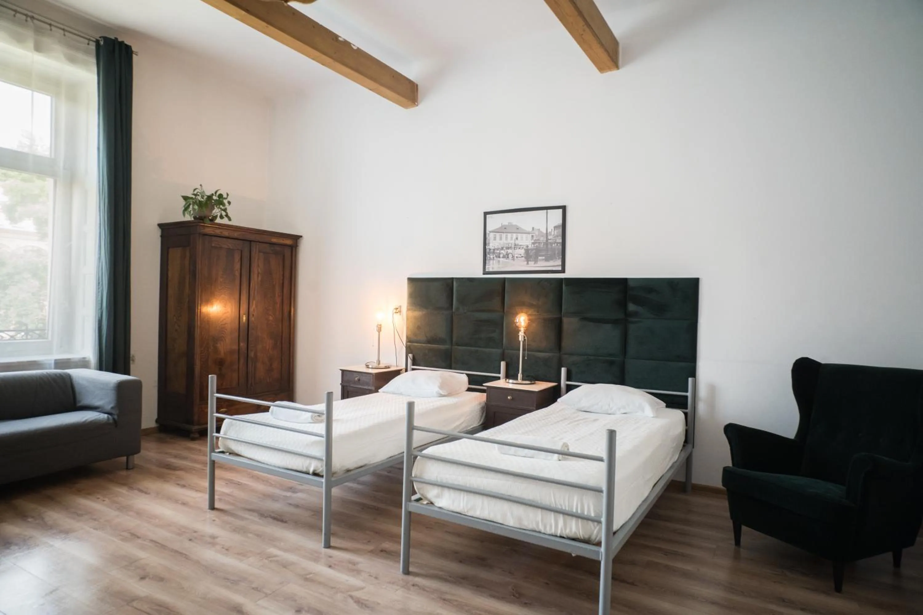 Bed in Roller Aparthotel