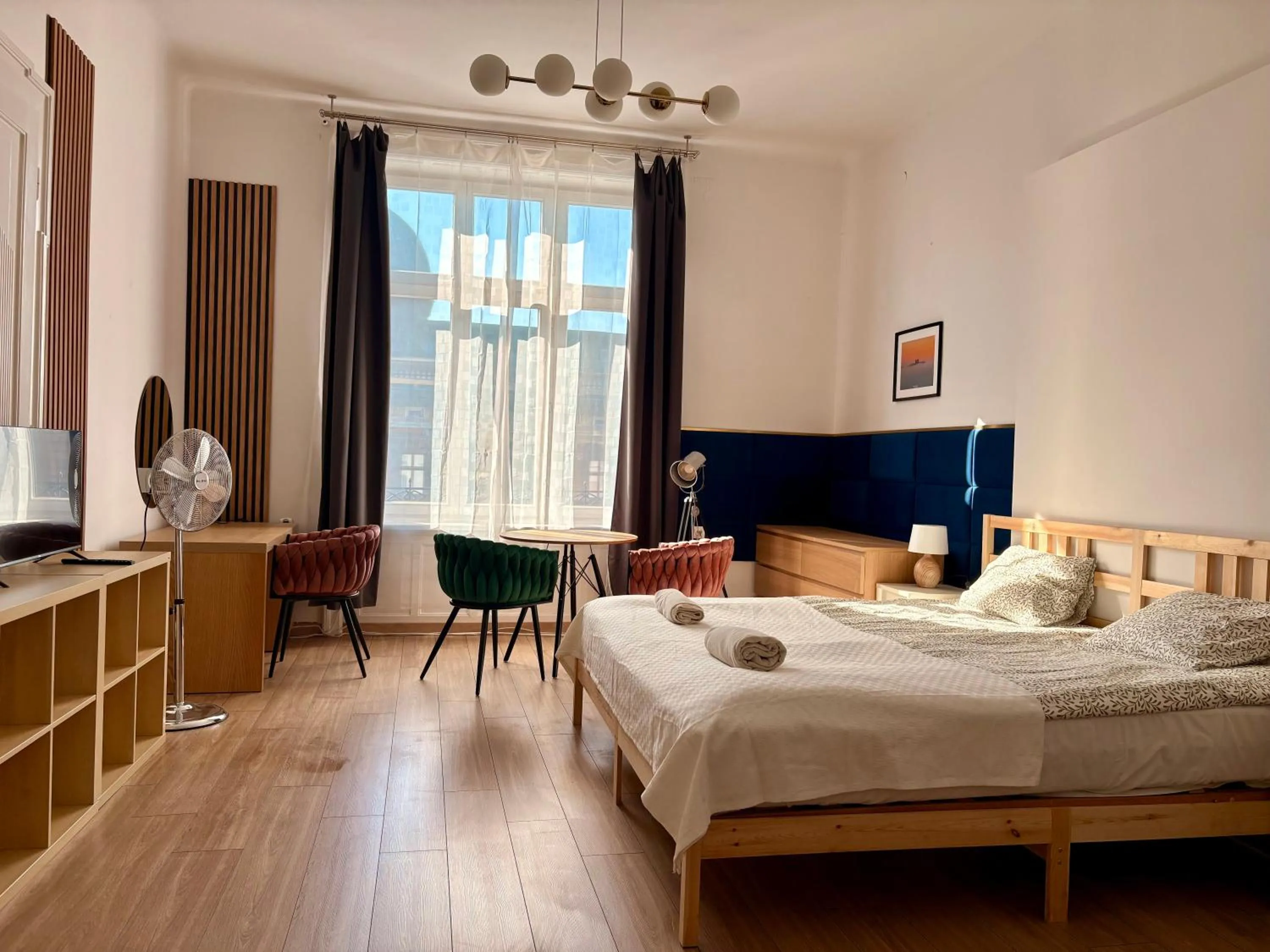 Bed in Roller Aparthotel