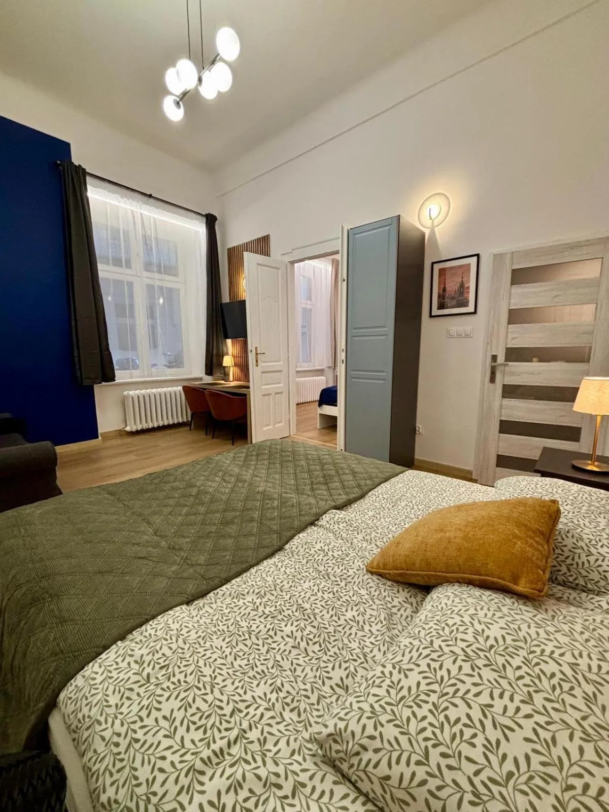 Bed in Roller Aparthotel