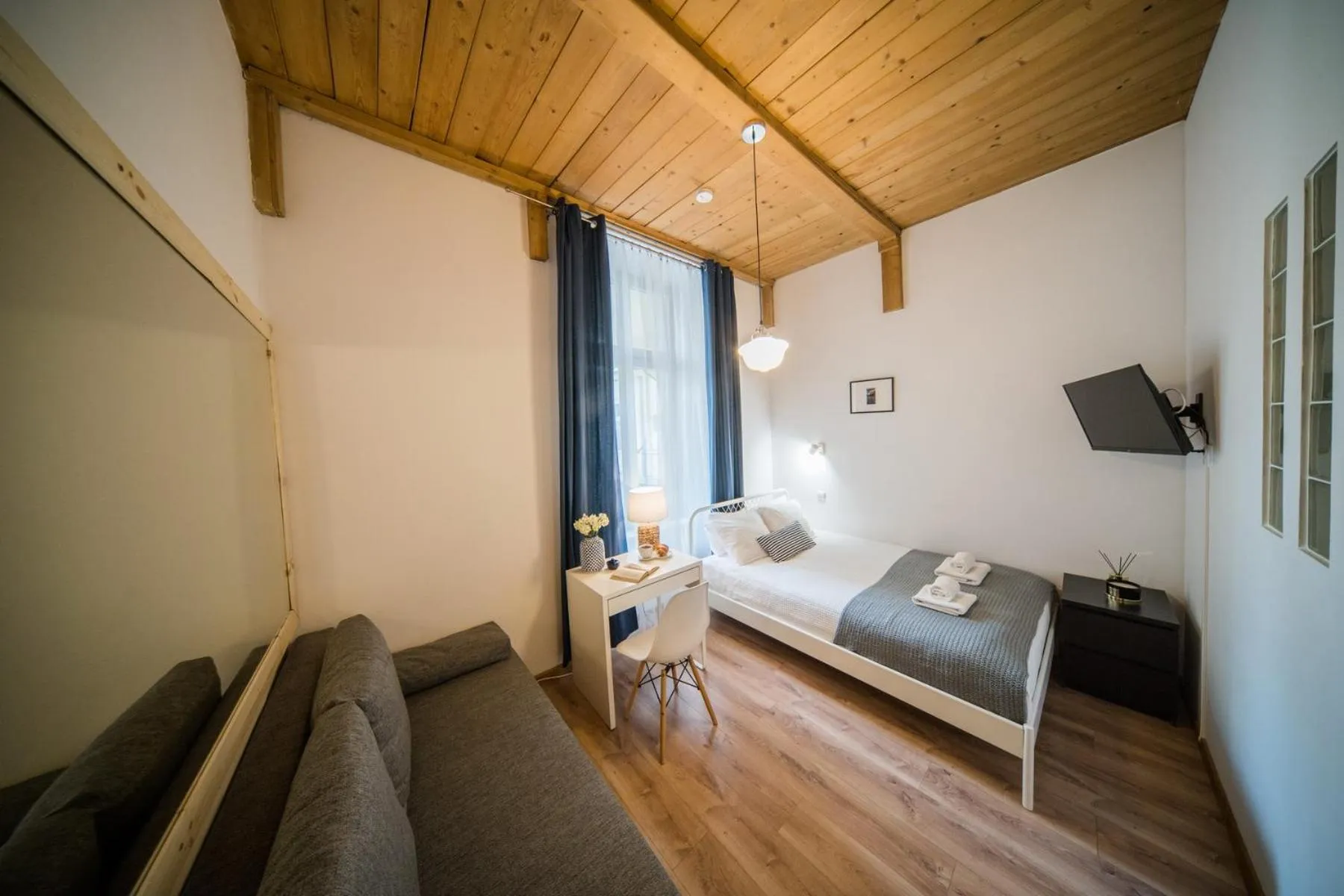 Bed in Roller Aparthotel