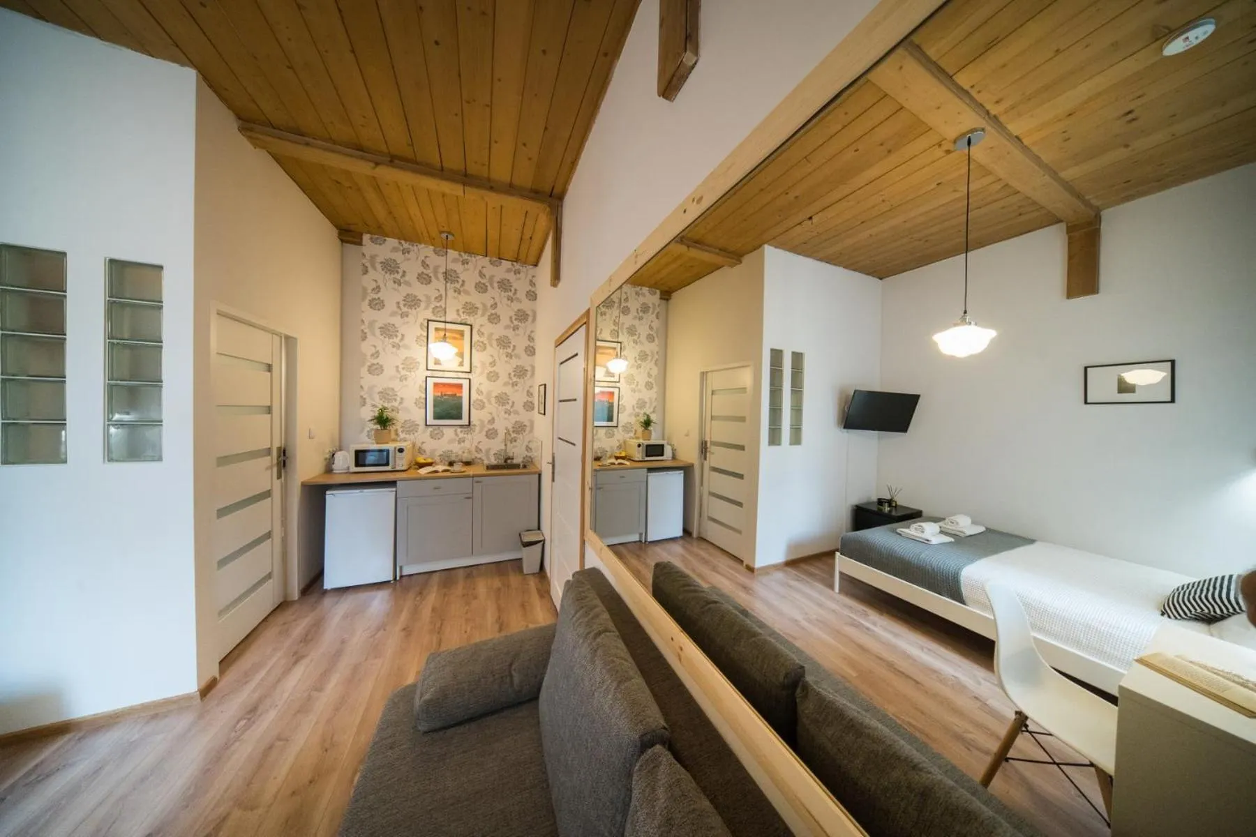 Bed in Roller Aparthotel