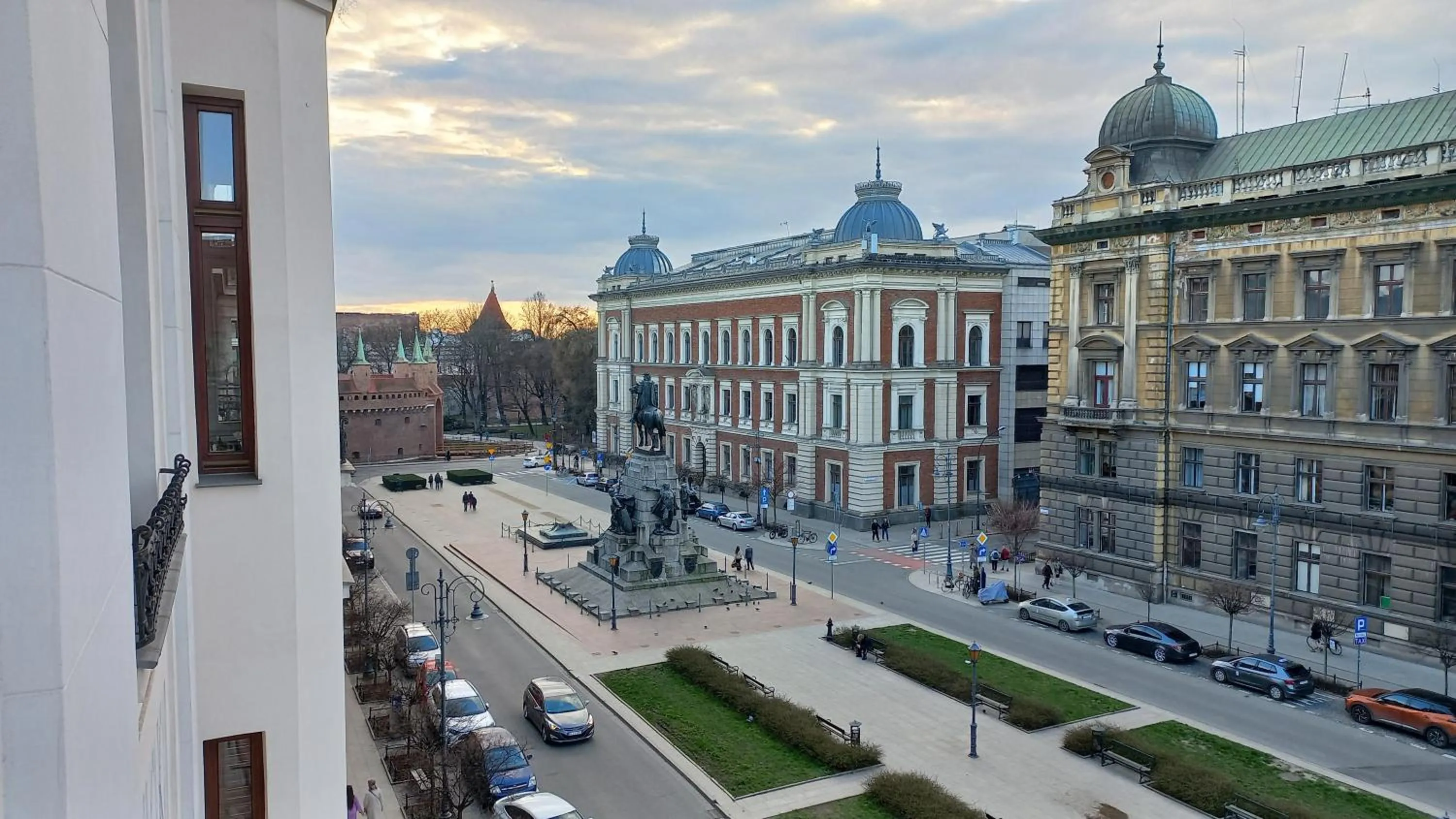 City view in Roller Aparthotel
