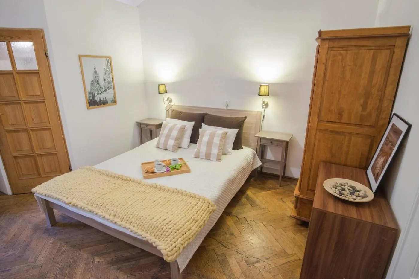 Bed in Roller Aparthotel