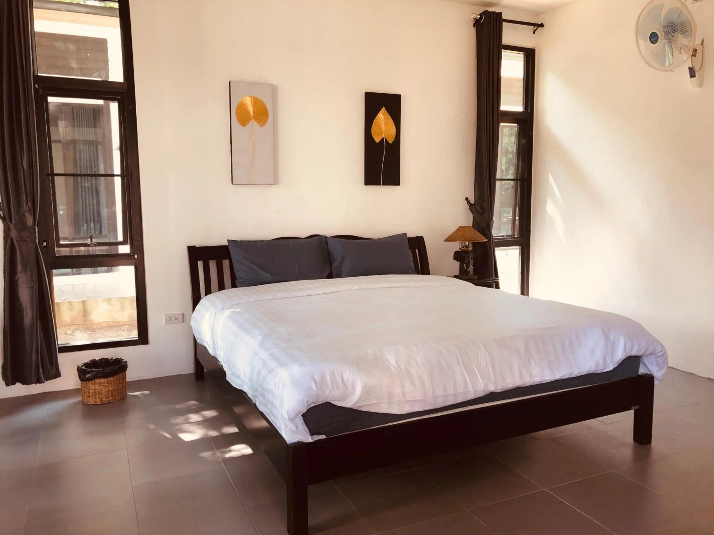 Bed in Serene Resort