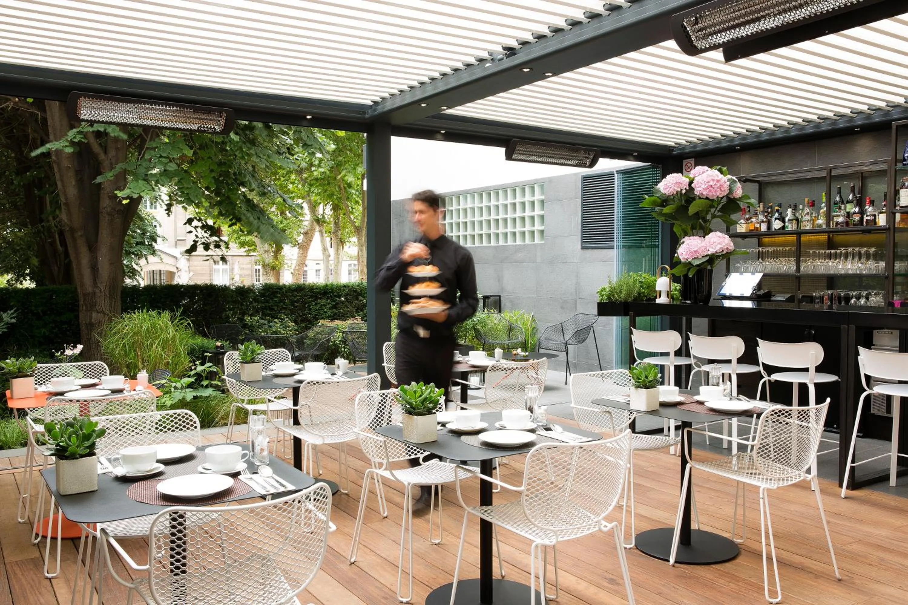 Garden in Hotel & Spa La Belle Juliette