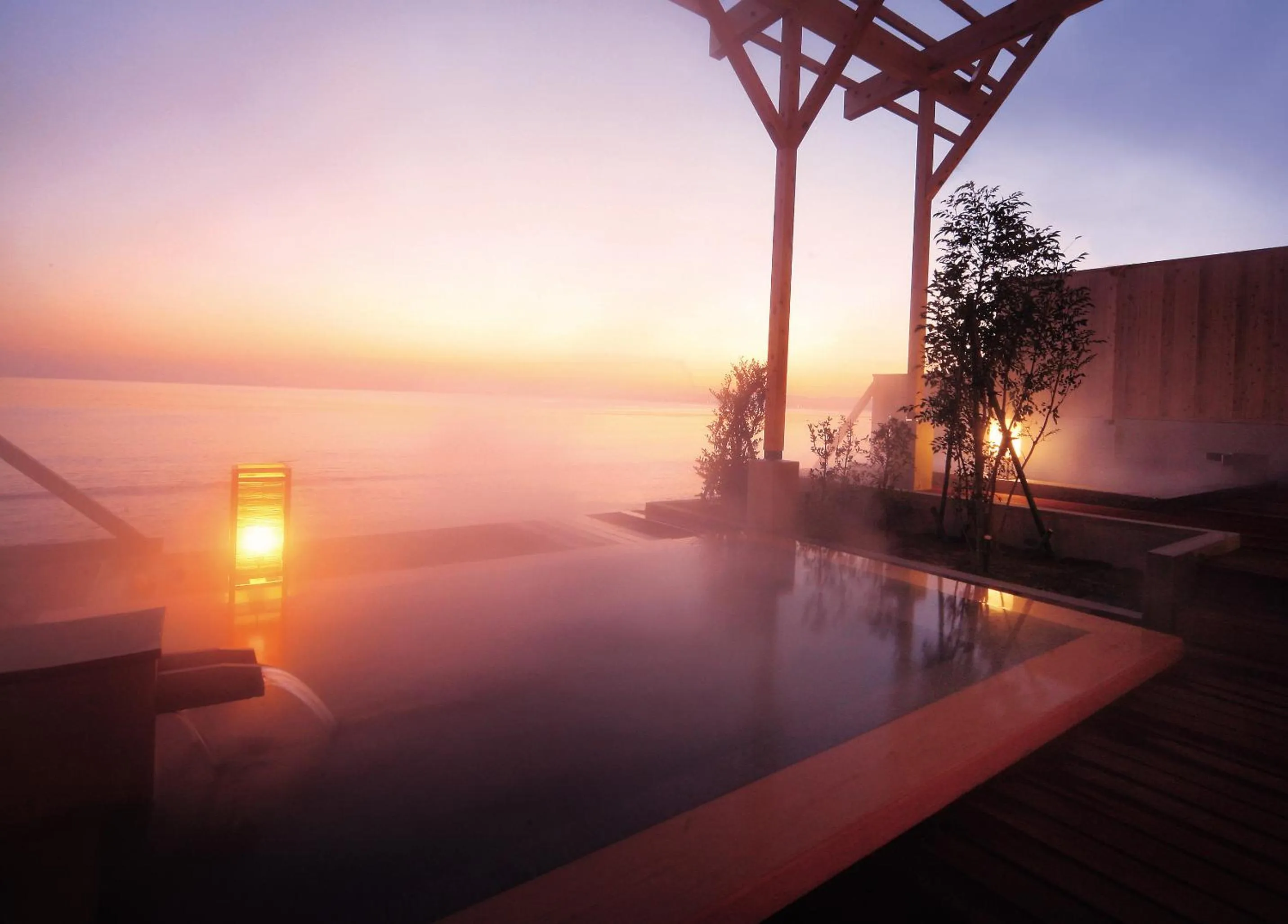 Hot Spring Bath in AMANE resort SEIKAI