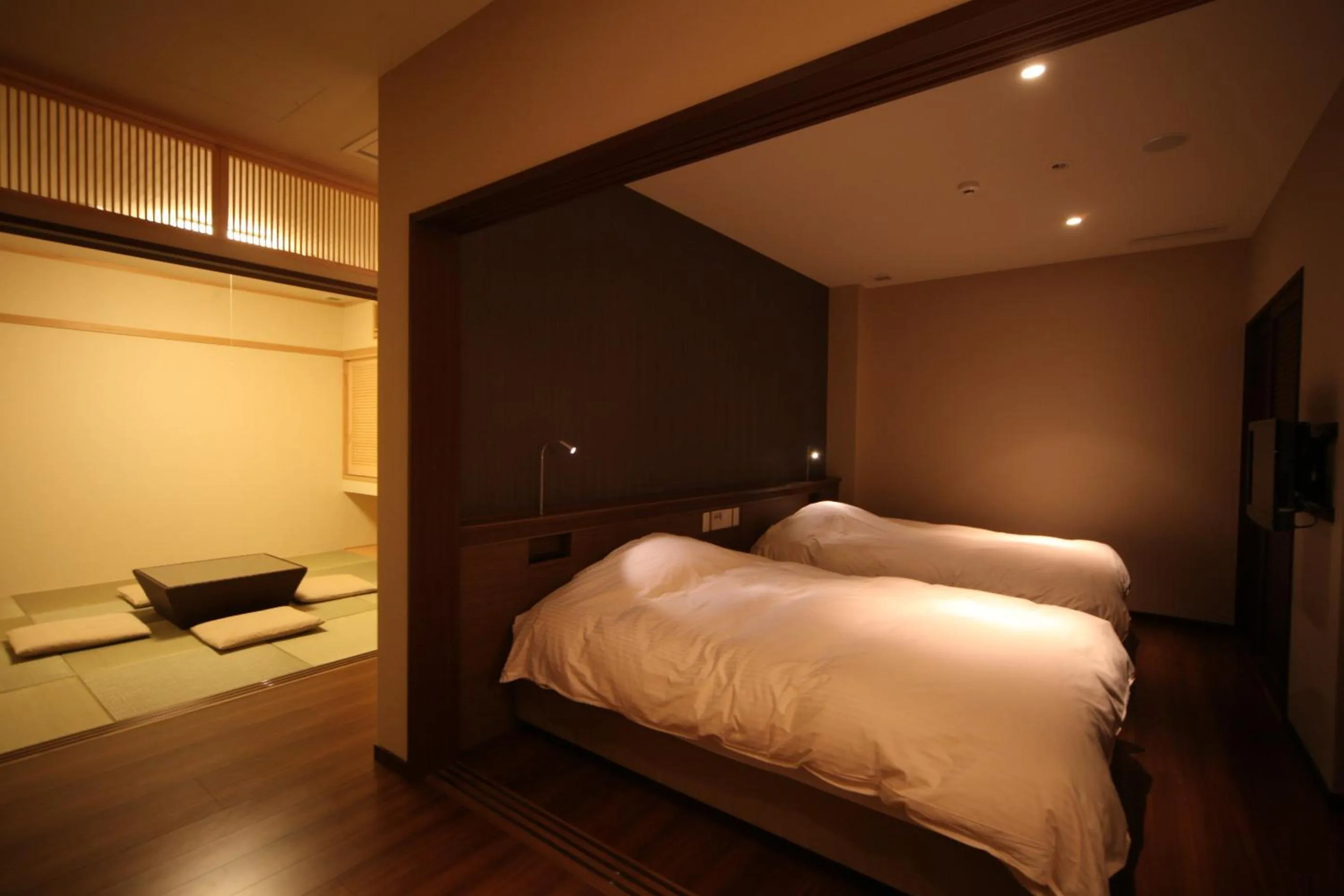 Bed in AMANE resort SEIKAI