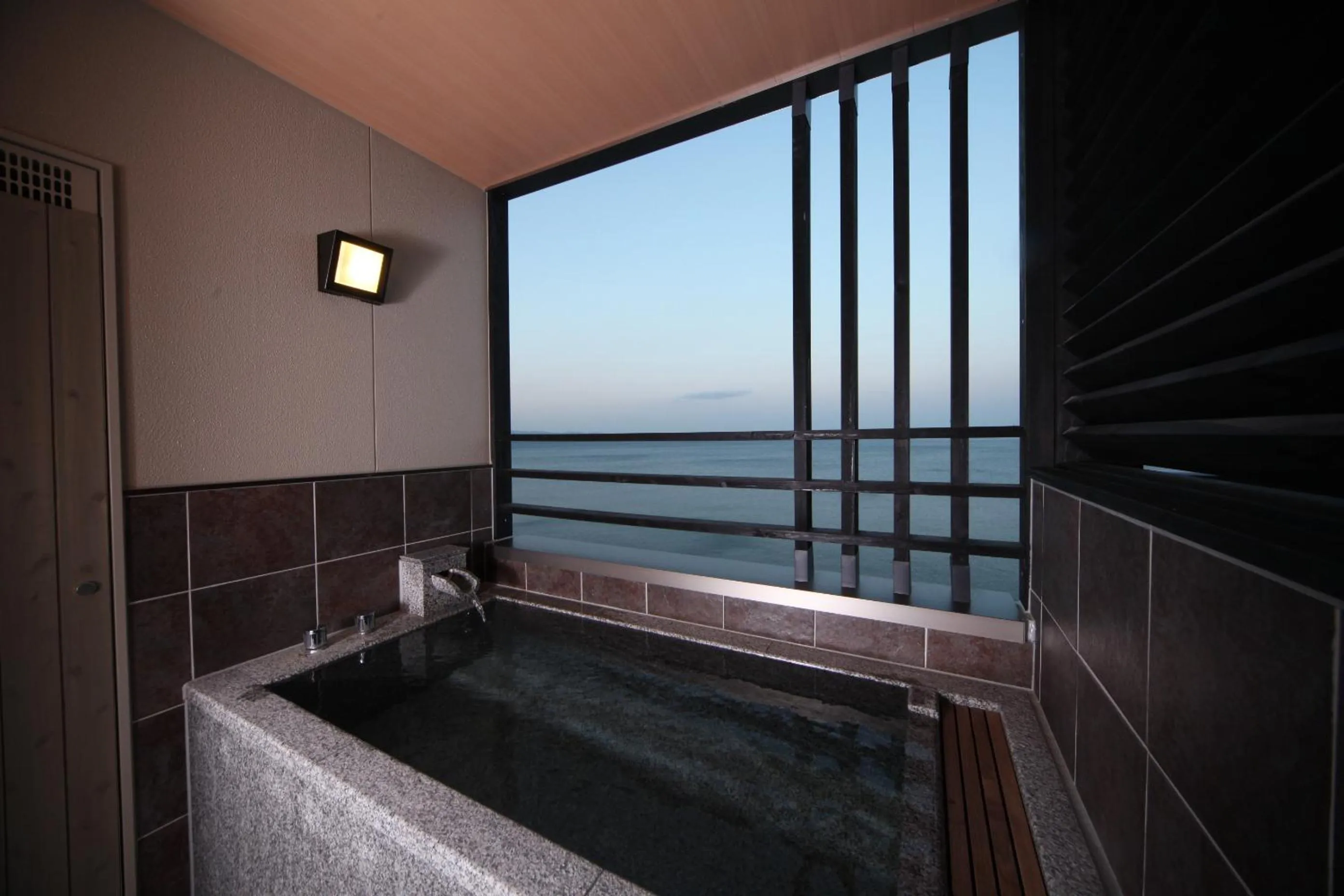Hot Spring Bath in AMANE resort SEIKAI