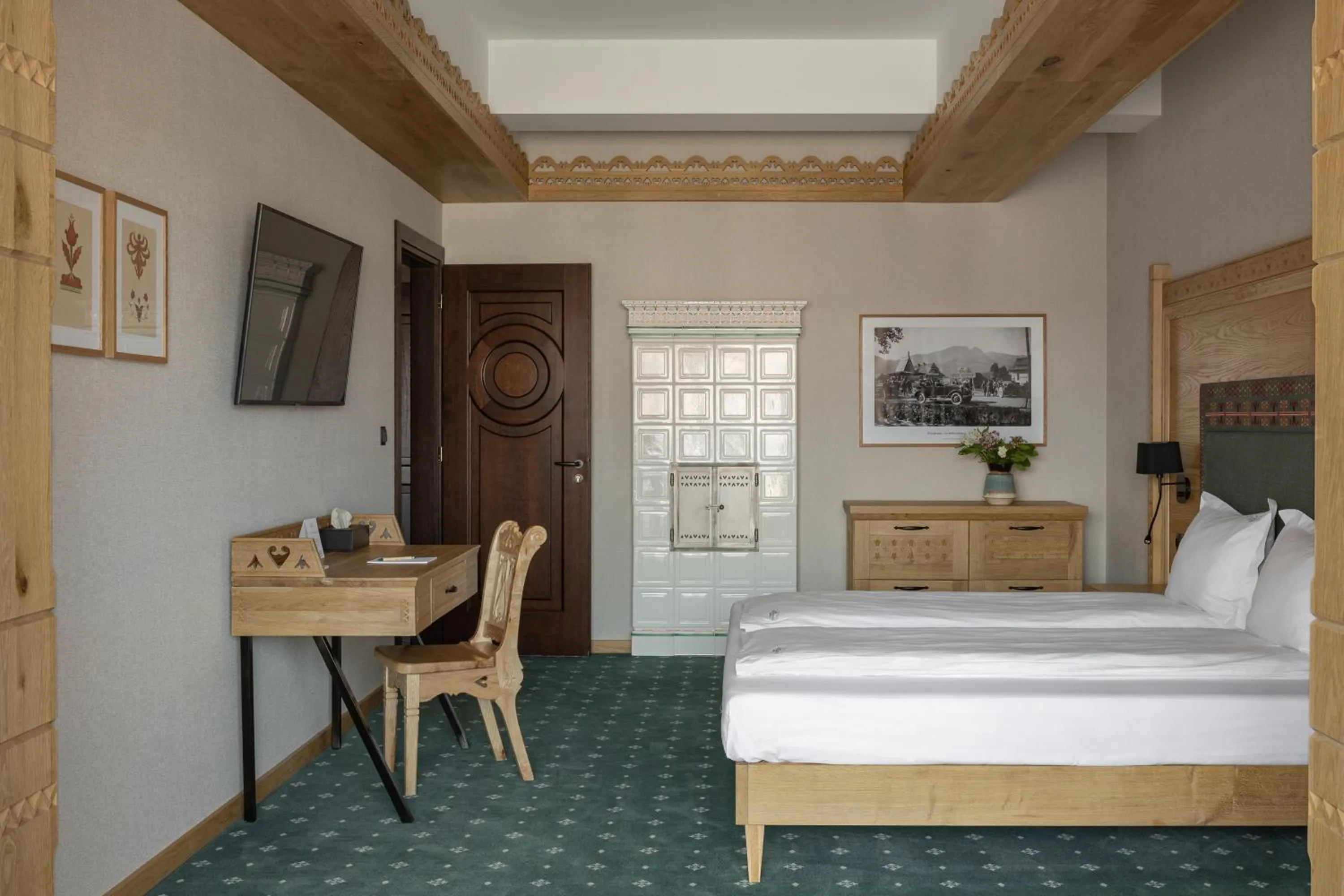 Bed in Aparthotel Cristina