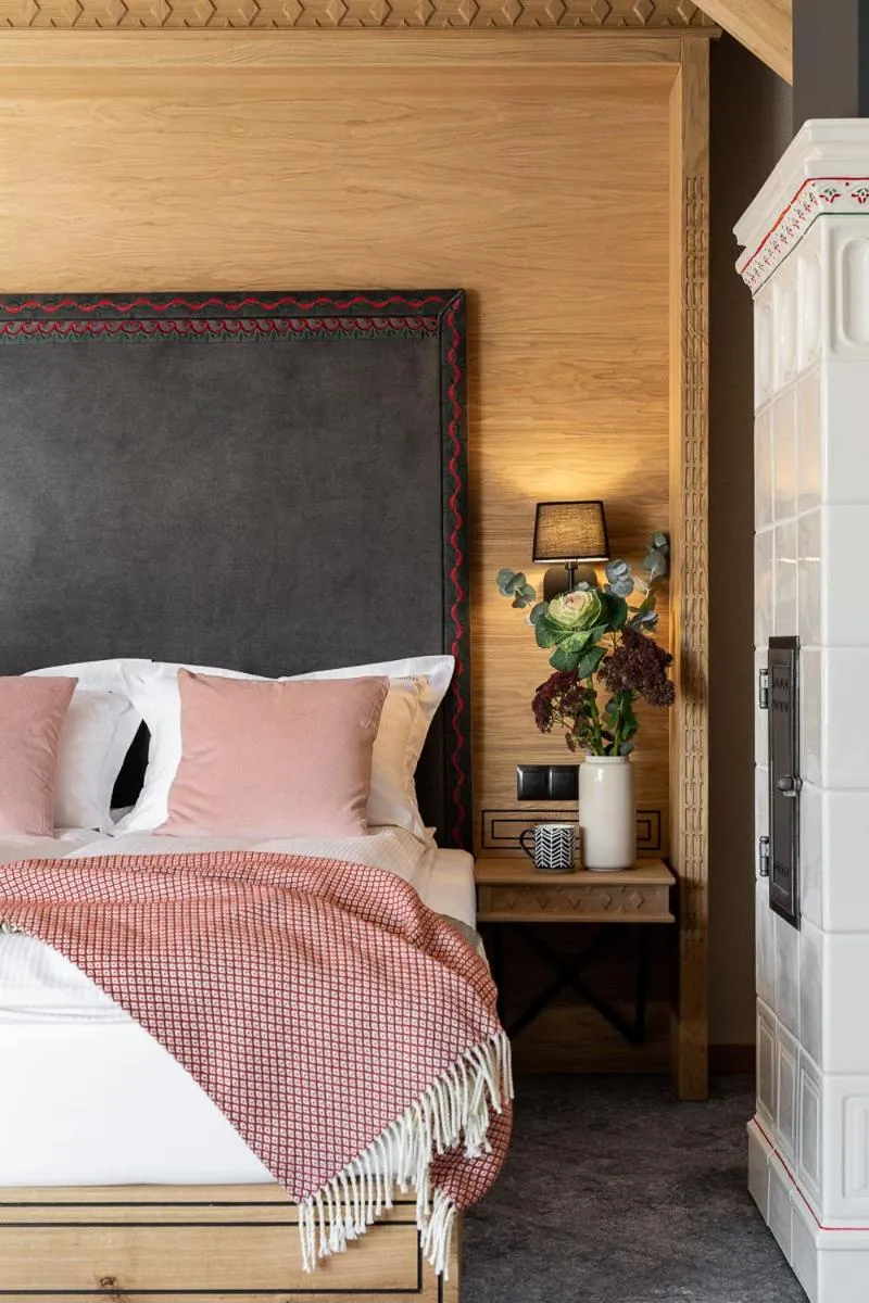 Bed in Aparthotel Cristina