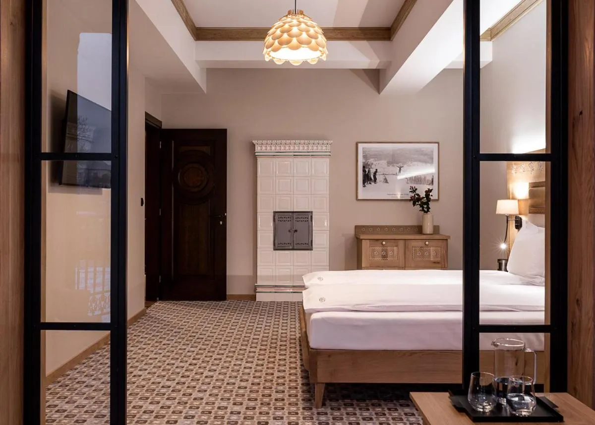 Bed in Aparthotel Cristina