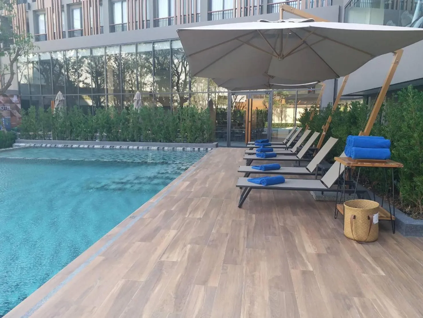 Swimming pool in The Teak Hotel