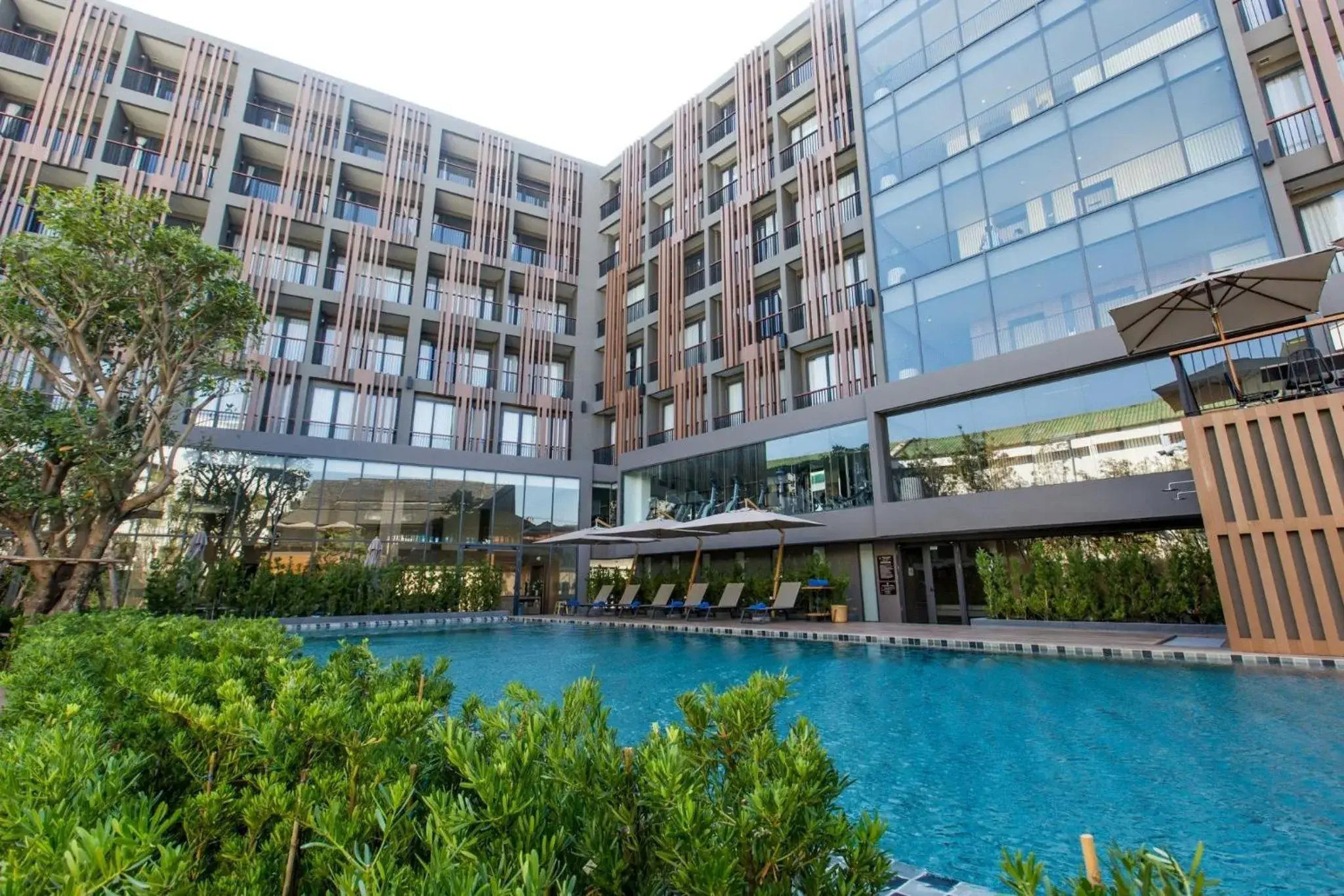 Property building in The Teak Hotel Property building in The Teak Hotel