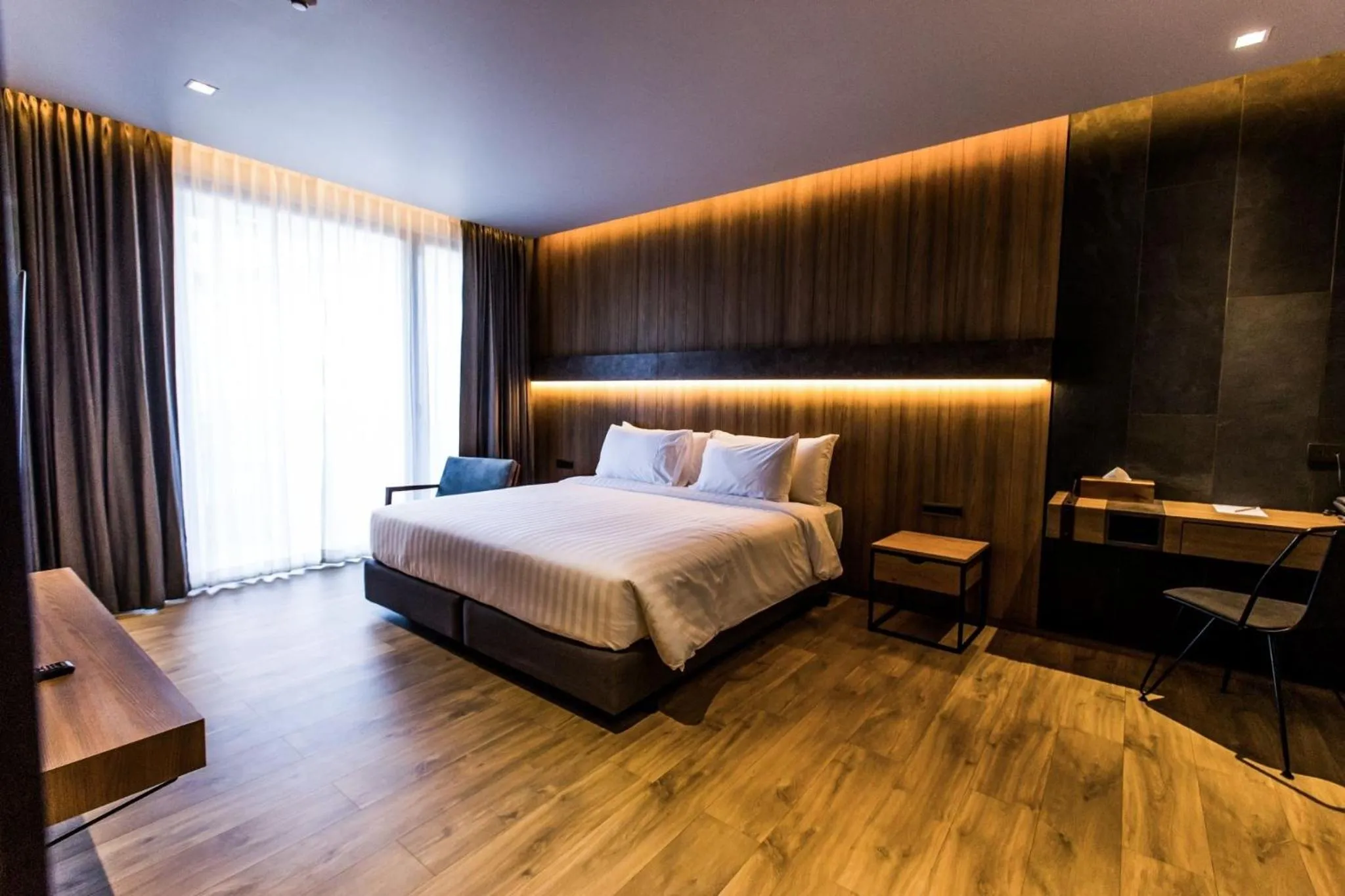 Bedroom, Bed in The Teak Hotel