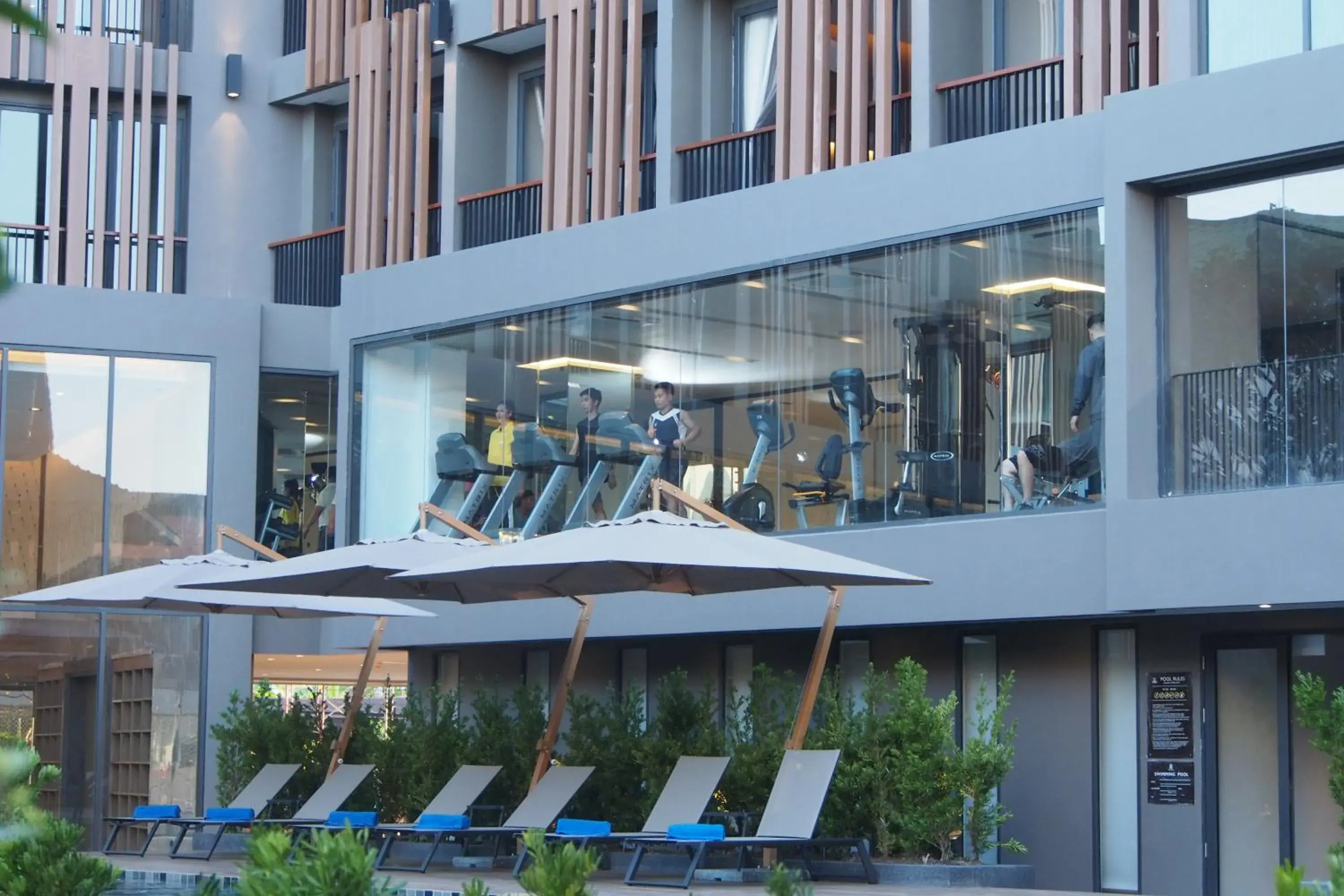 Fitness centre/facilities in The Teak Hotel Fitness centre/facilities in The Teak Hotel