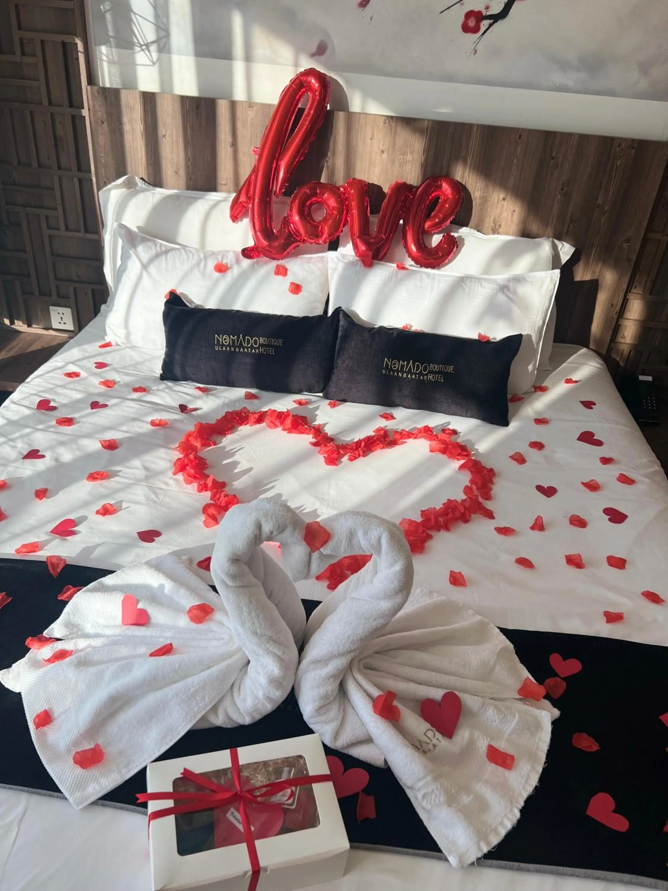 Bed in Nomado Boutique Hotel