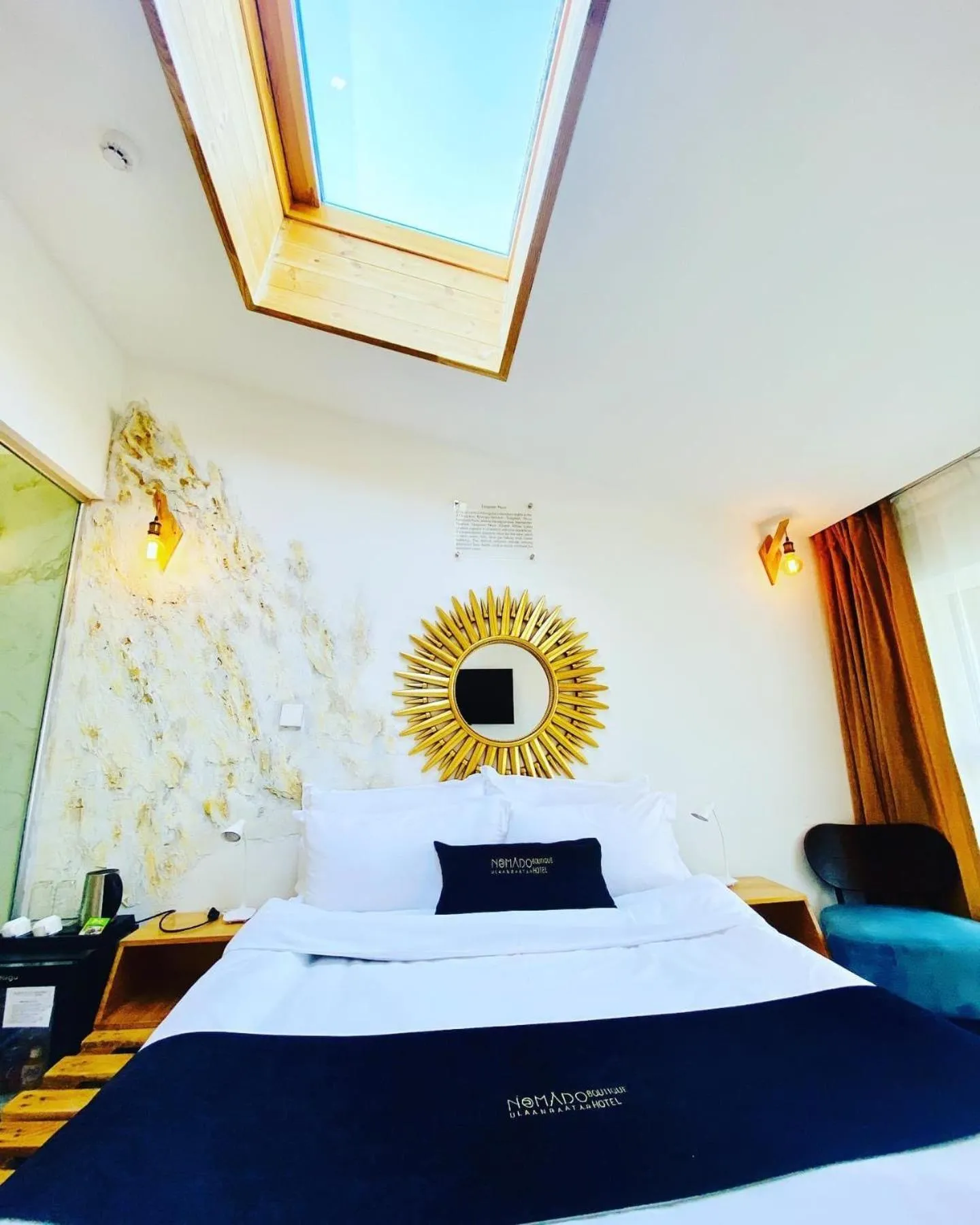 Photo of the whole room, Bed in Nomado Boutique Hotel