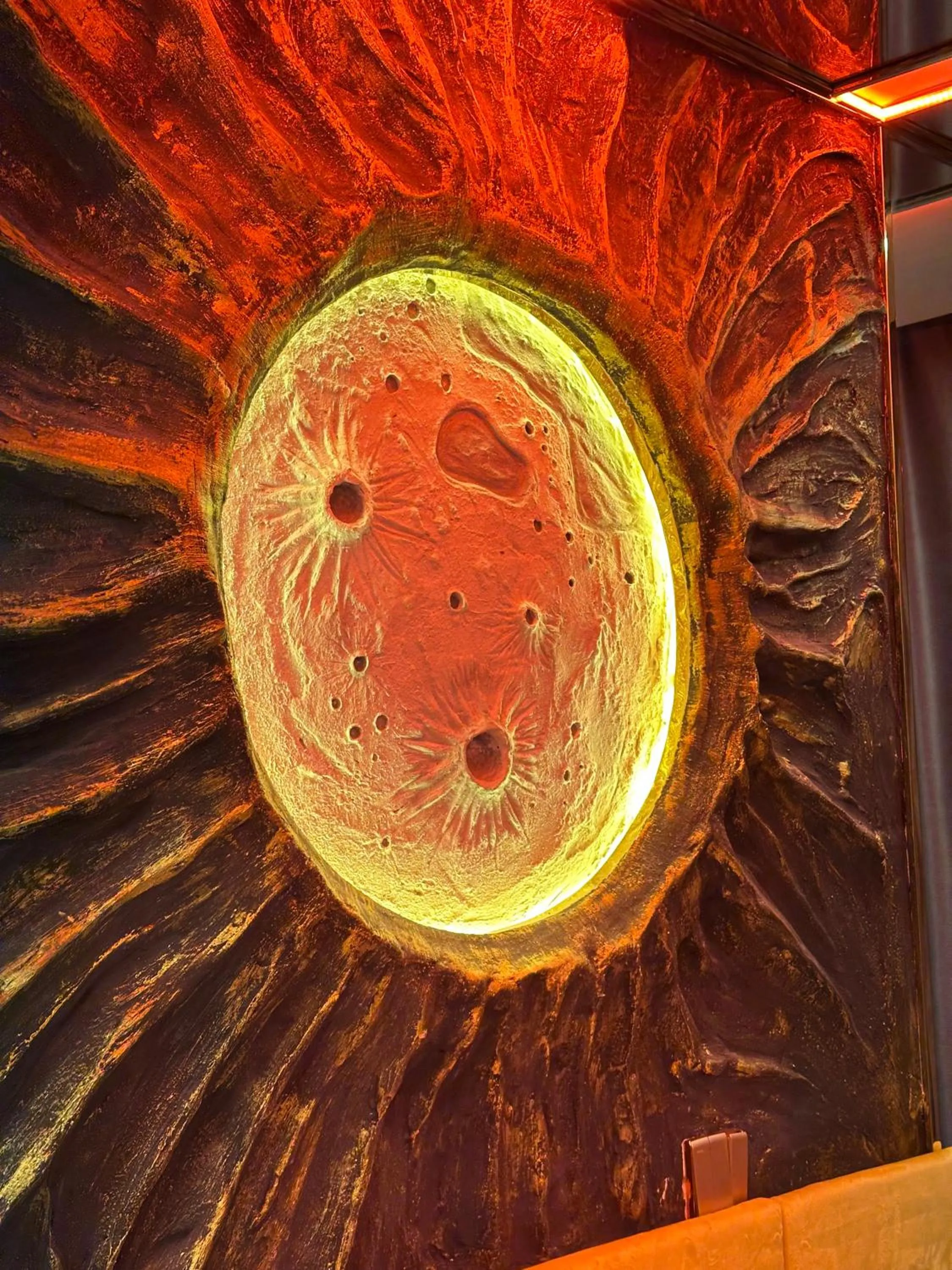 Decorative detail in Nomado Boutique Hotel