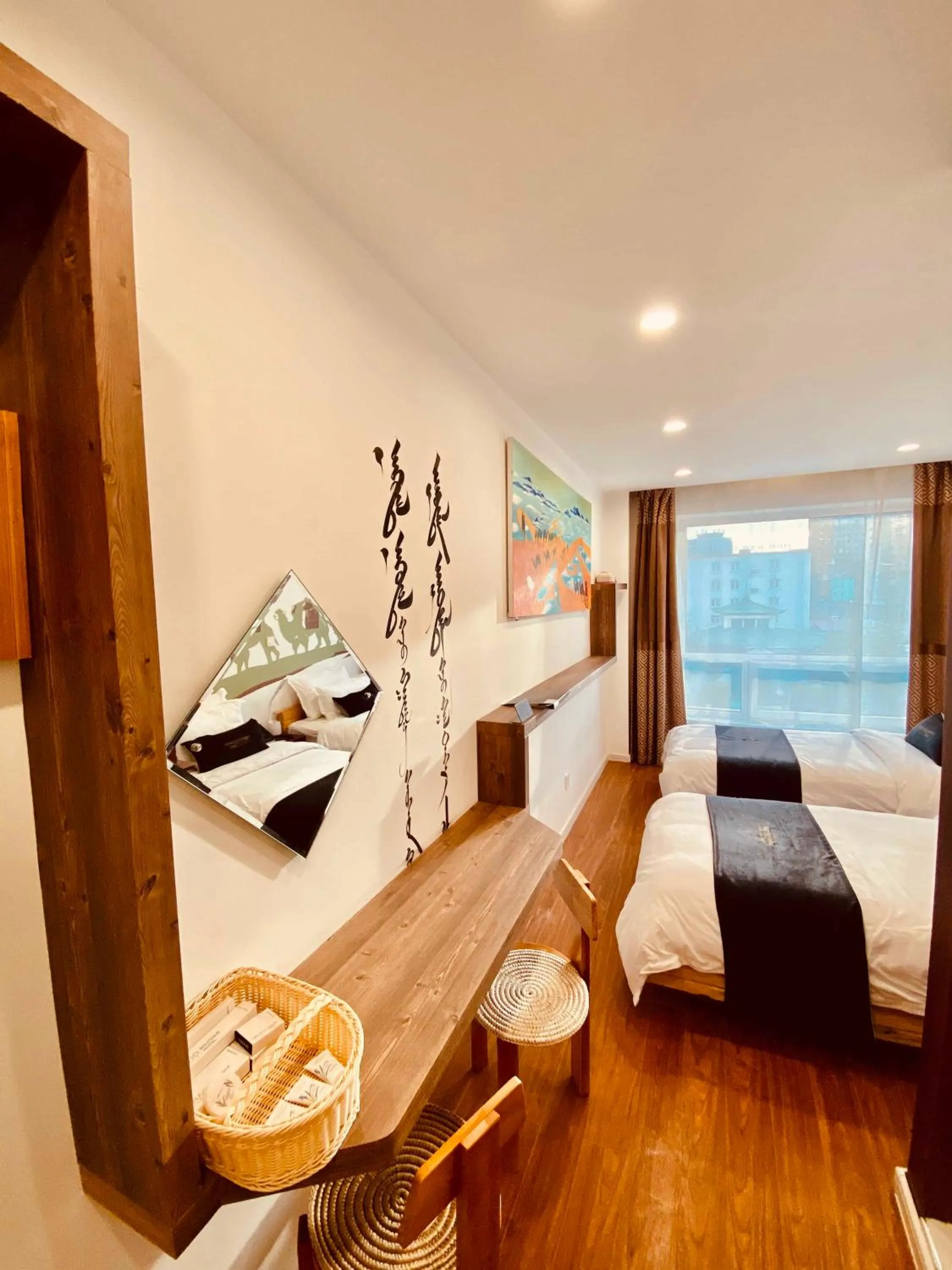 Photo of the whole room, Bed in Nomado Boutique Hotel