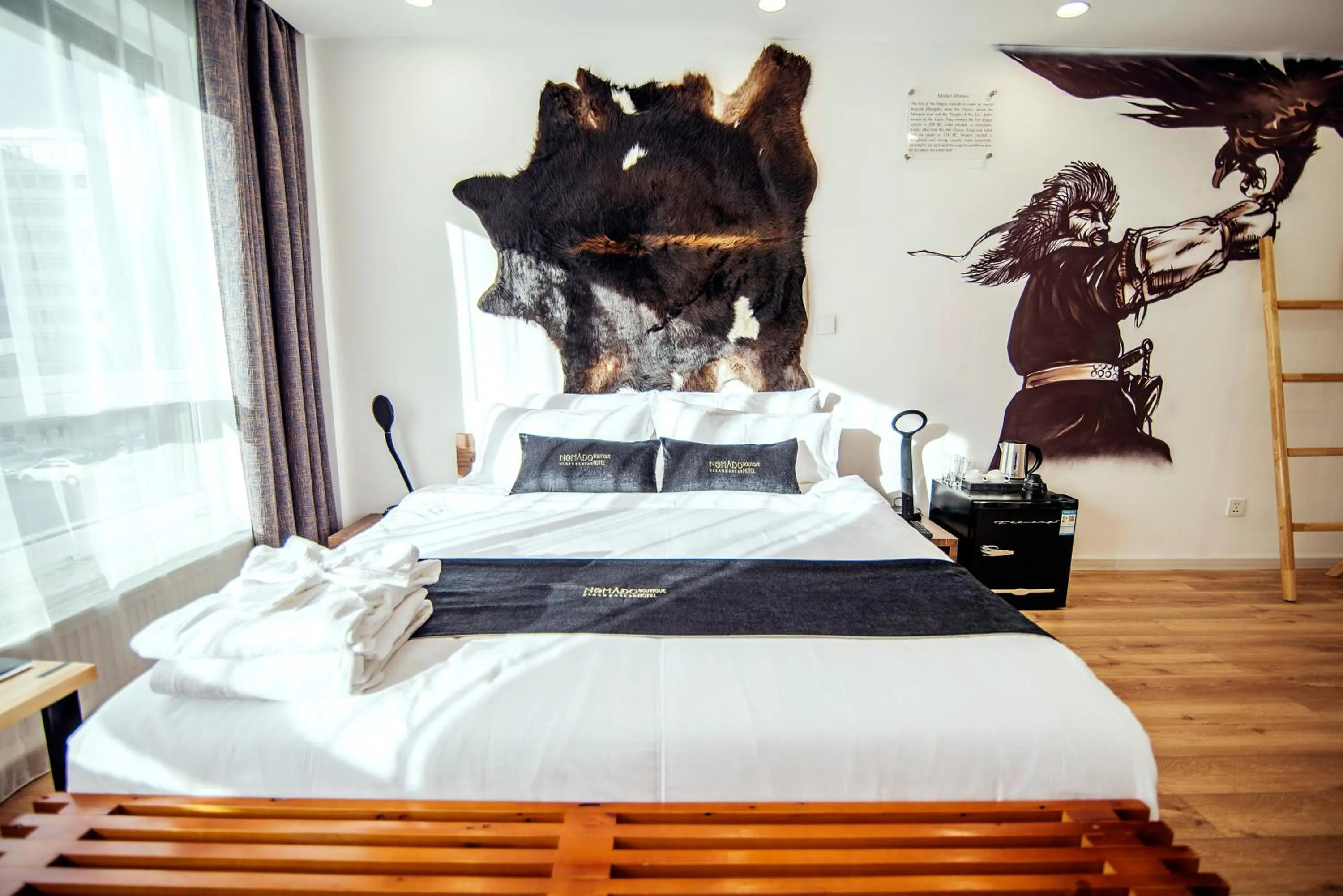 Bed in Nomado Boutique Hotel