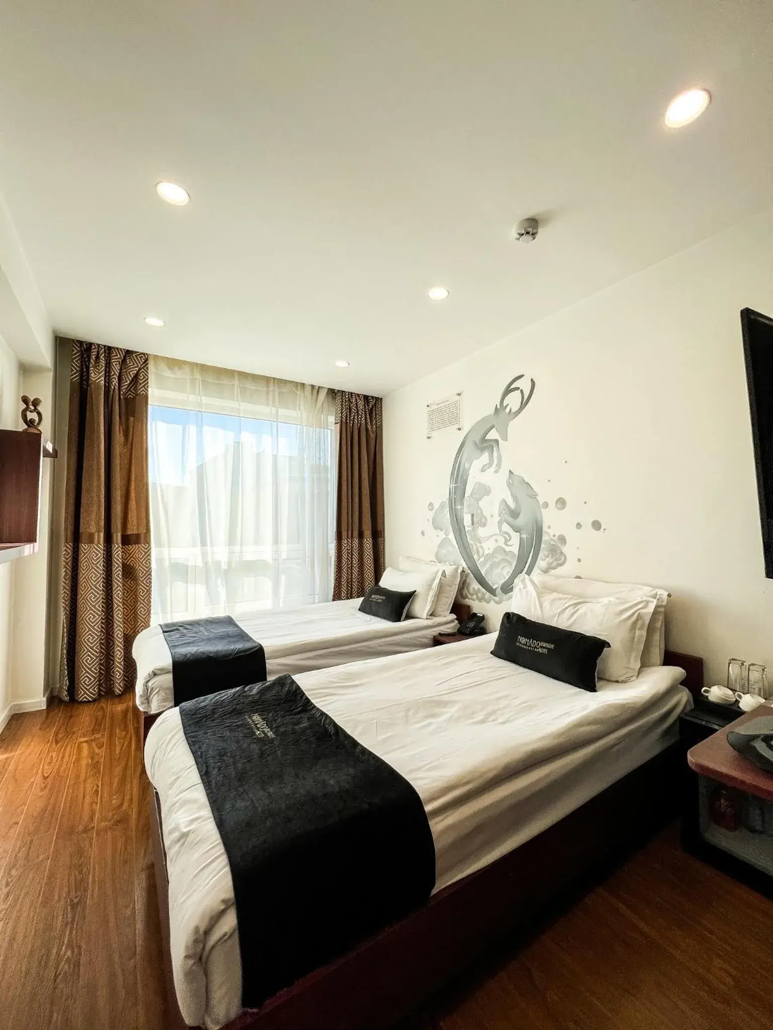 Bed in Nomado Boutique Hotel Bed in Nomado Boutique Hotel