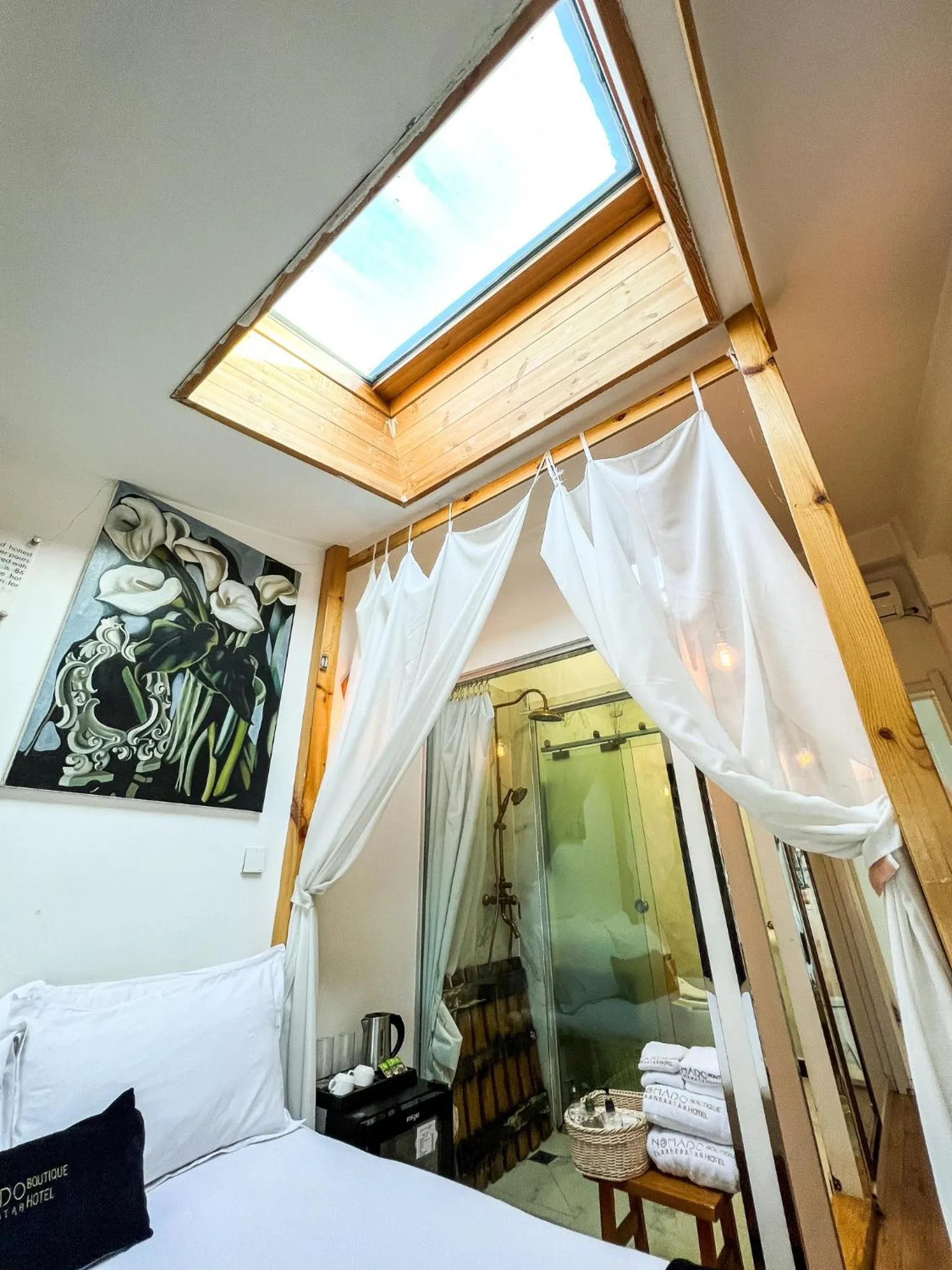 Bed in Nomado Boutique Hotel