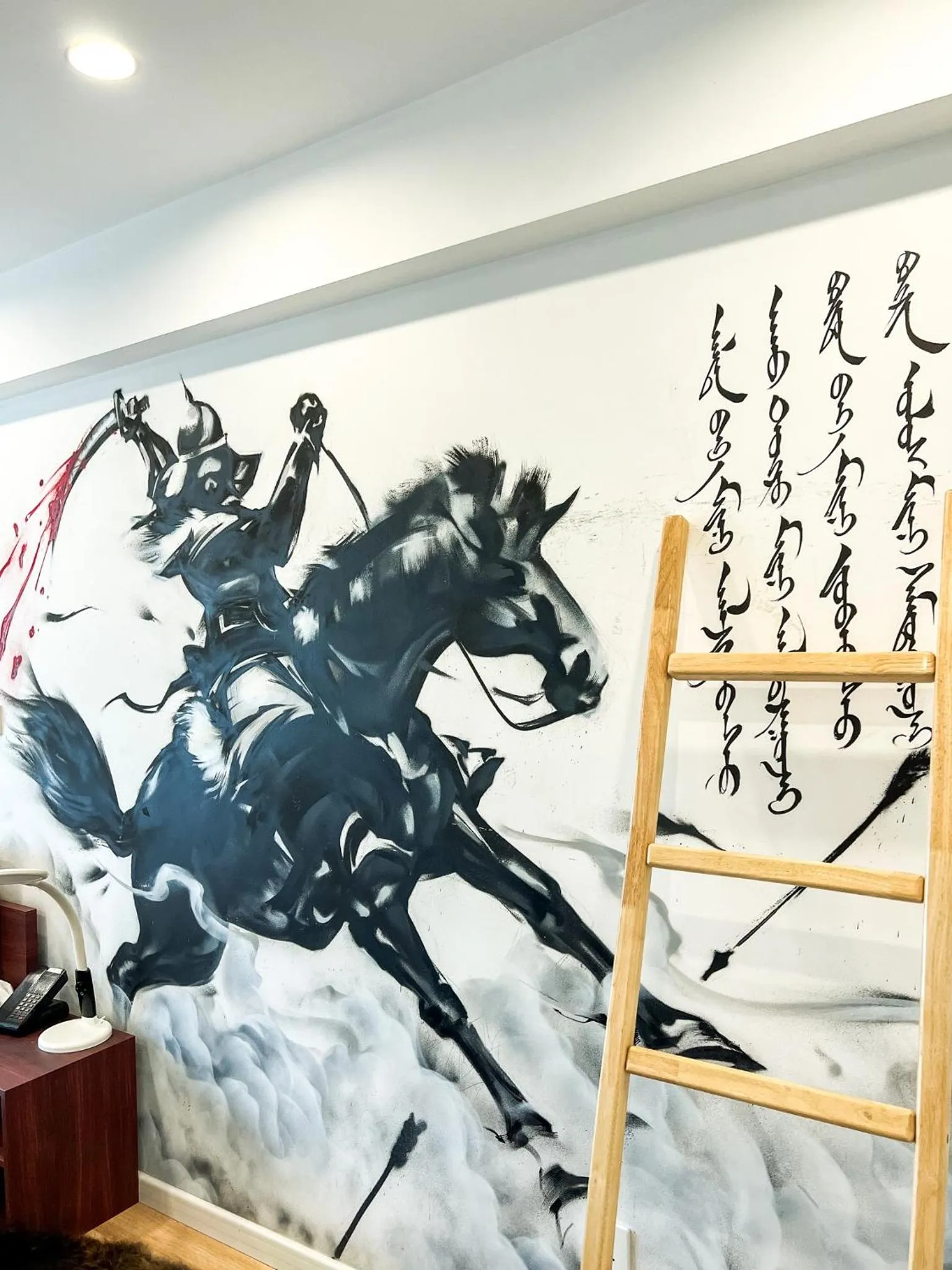 Decorative detail in Nomado Boutique Hotel