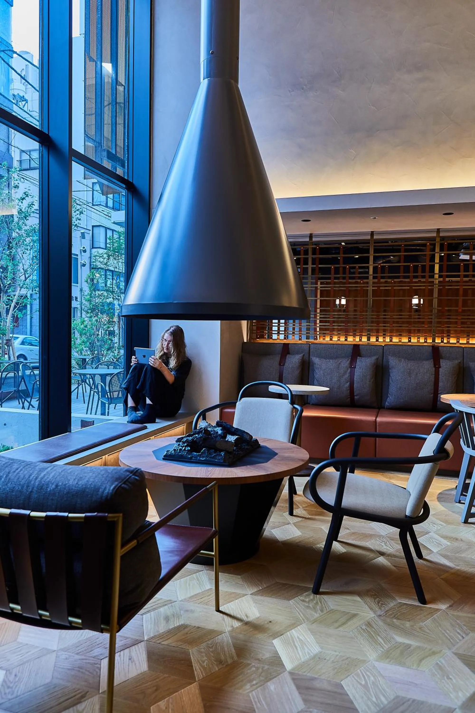 Lounge or bar in THE TOURIST HOTEL & Cafe AKIHABARA