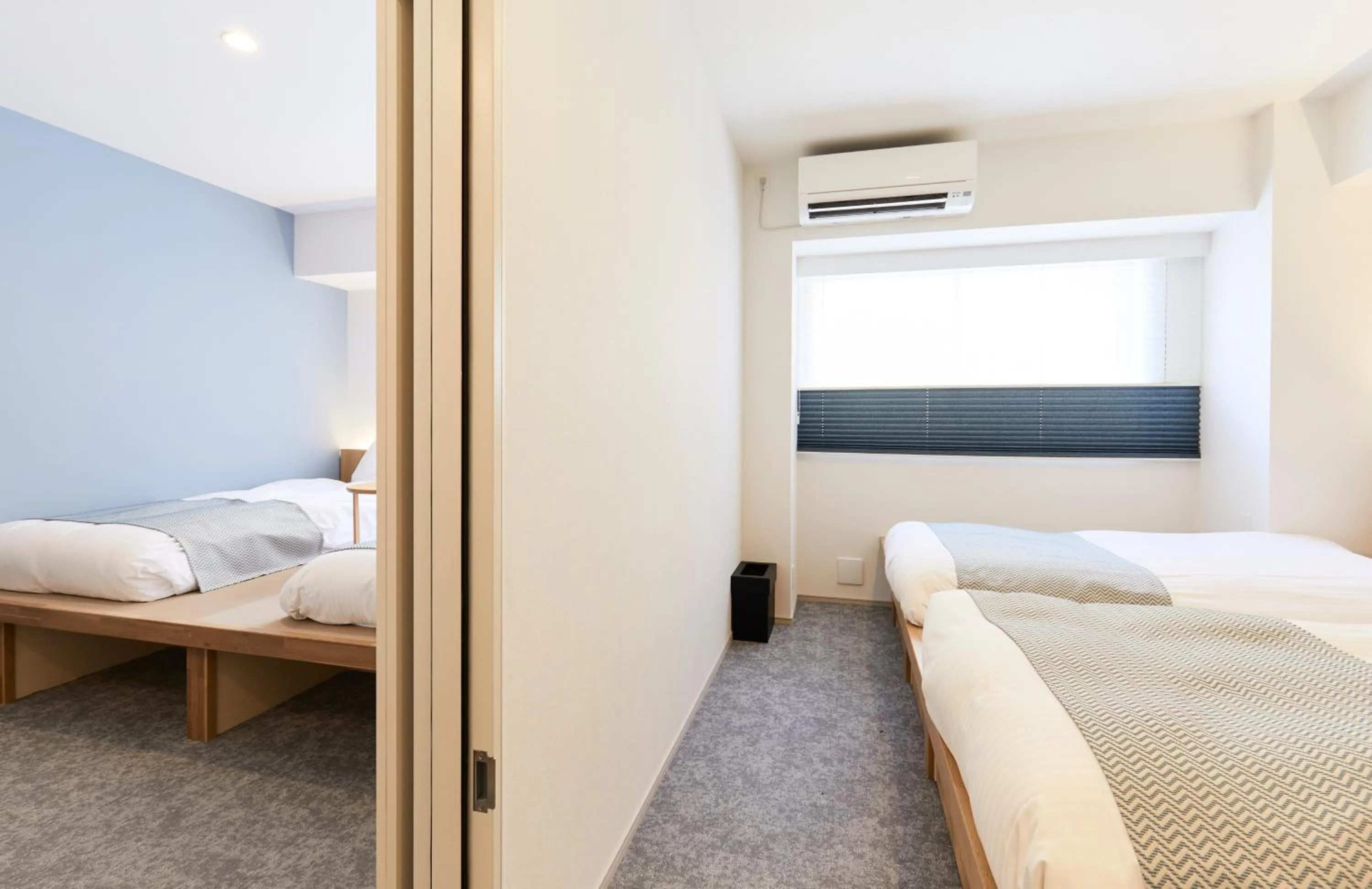 Photo of the whole room, Bed in THE TOURIST HOTEL & Cafe AKIHABARA