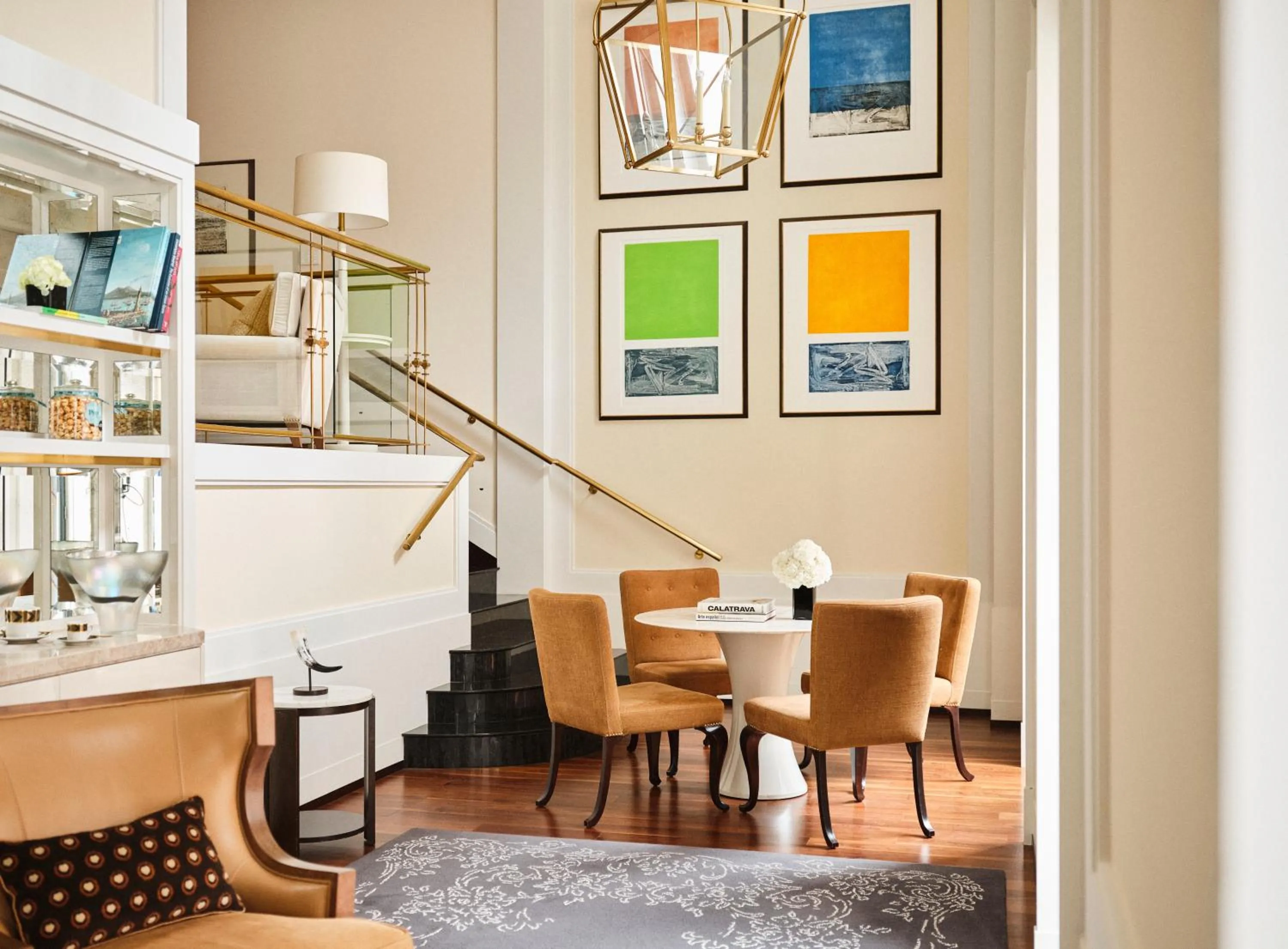 Living room in Four Seasons Hotel Madrid