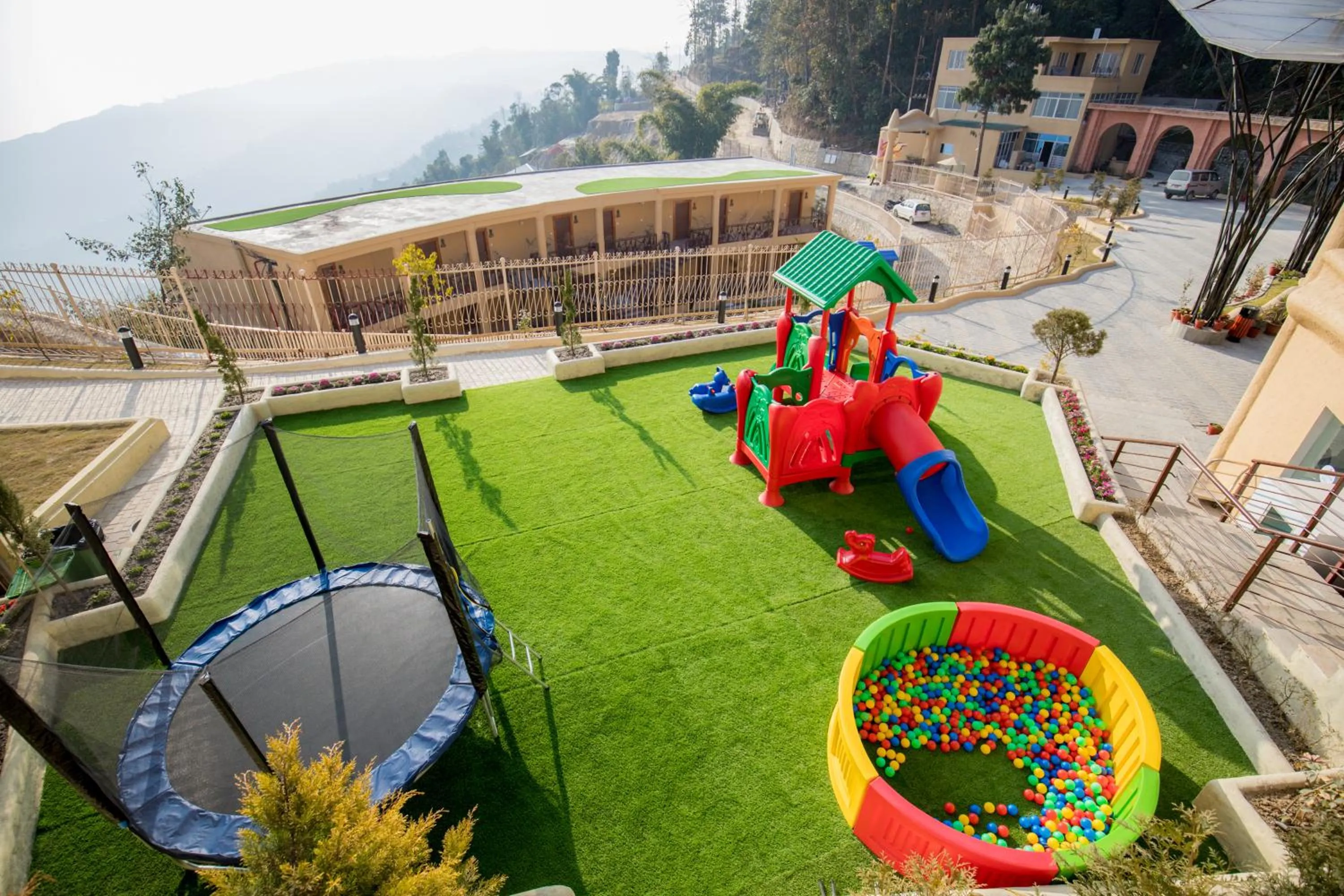 Children play ground in Aagantuk Resort